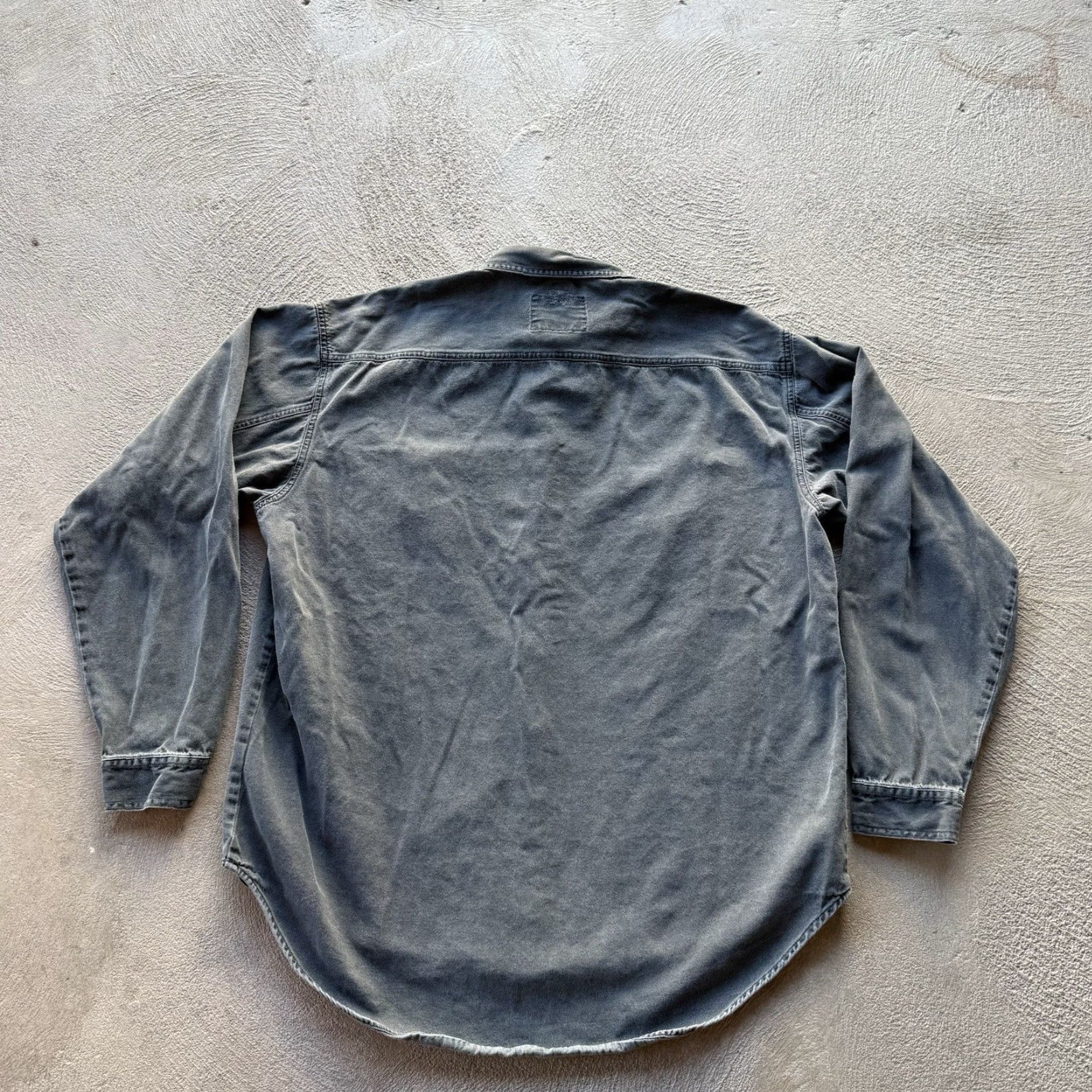 Levi's Levi's Shirt Denim Button-Up XL Black Western Cowboy Rodeo Classic Mens Size US XL / EU 56 / 4 - 6 Thumbnail