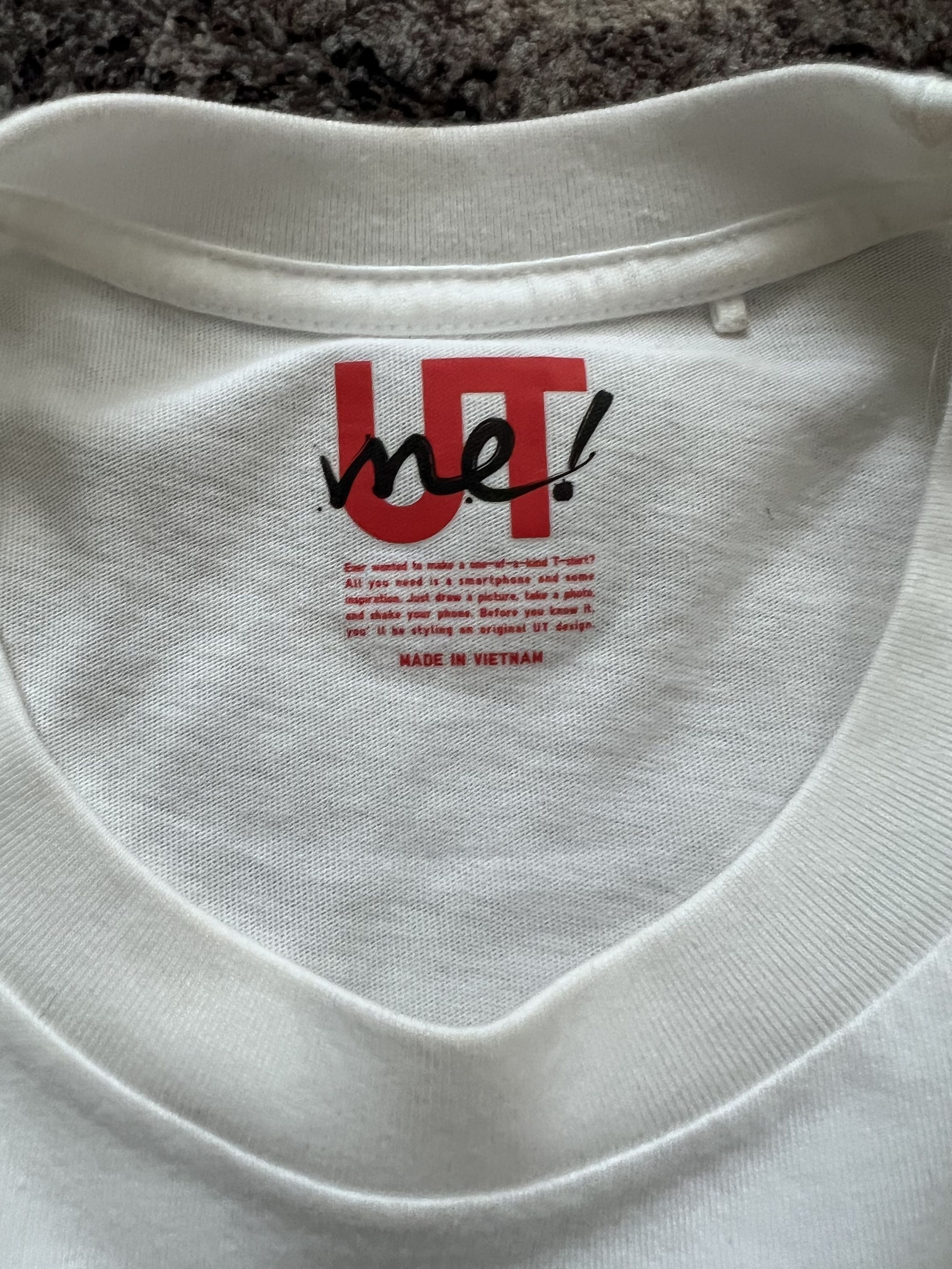 Uniqlo Uniqlo UT NYC Exclusive "Apple Man Pizza" Tee in White Size US M / EU 48-50 / 2 - 4 Thumbnail