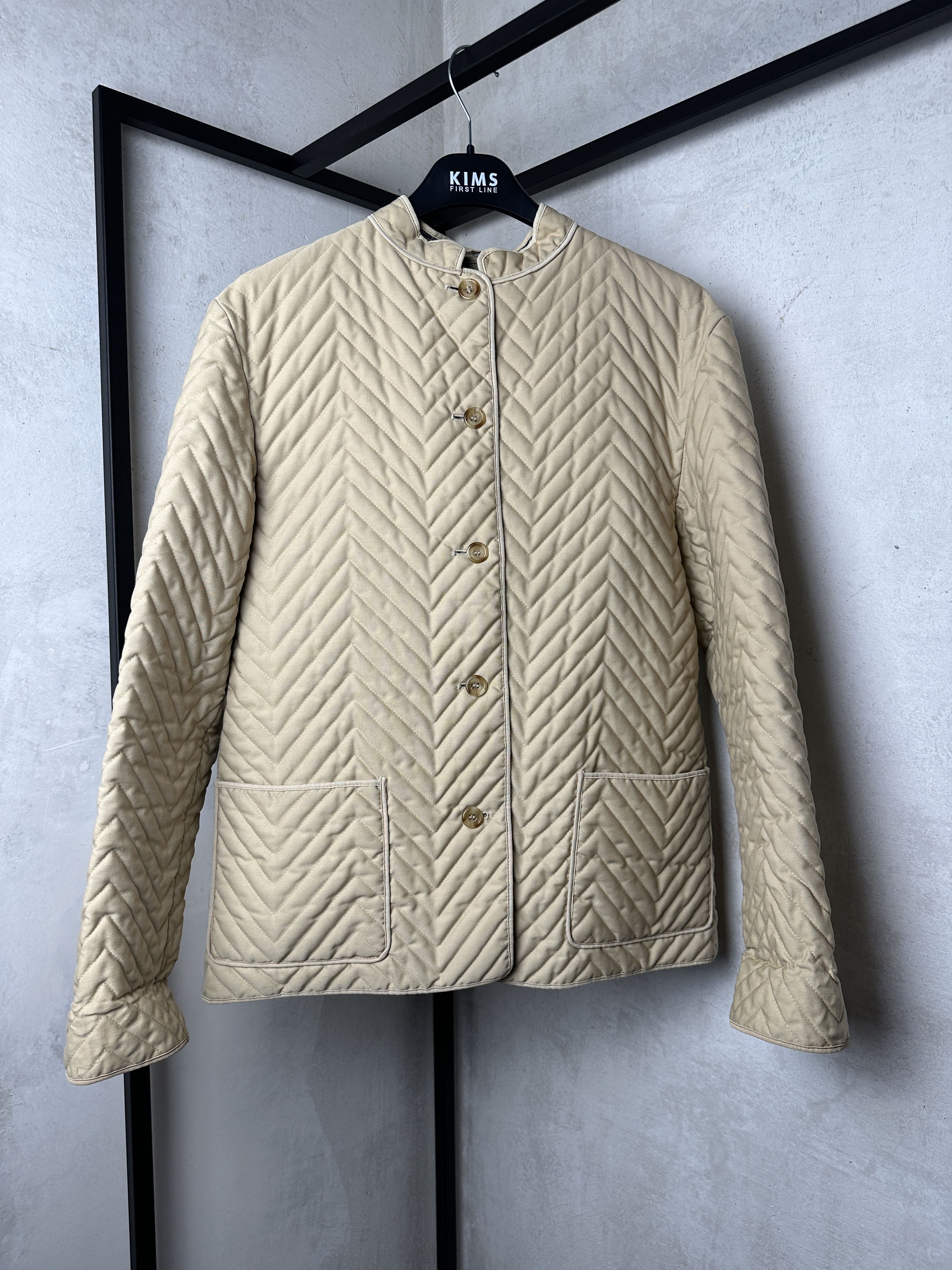 Aquascutum Aquascutum Checkered Liner Quilted Coat Jacket Size US M / EU 48-50 / 2 - 3 Thumbnail