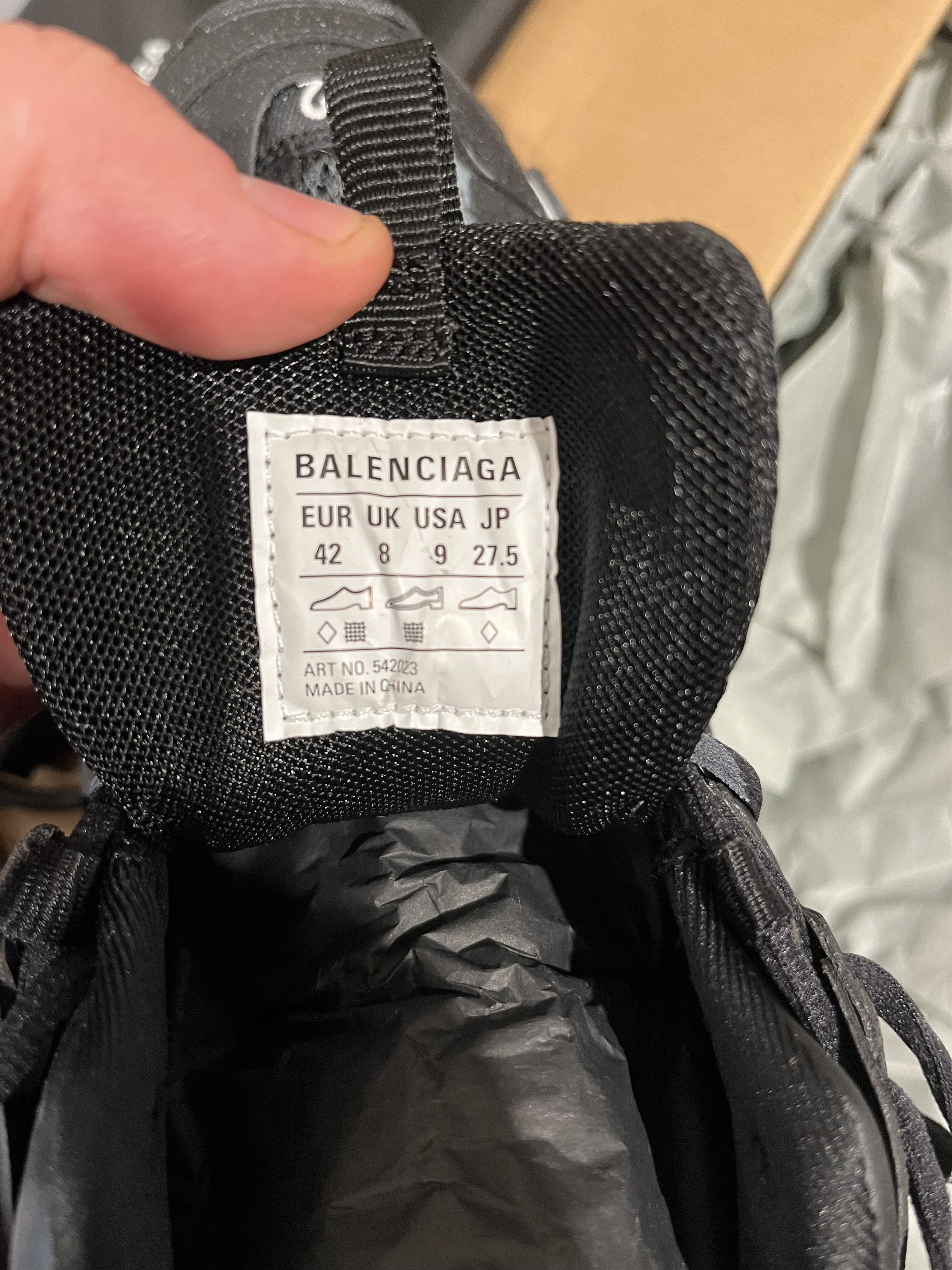 Balenciaga Track sneaker track handwritten Size US 9 / EU 42 - 11 Thumbnail