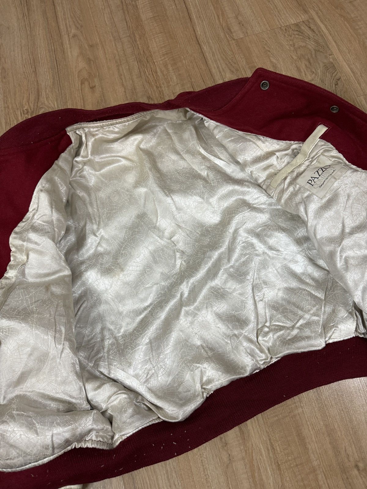 Vintage VINTAGE PAZZO COMPANY VARSITY JACKET Size US L / EU 52-54 / 3 - 4 Thumbnail