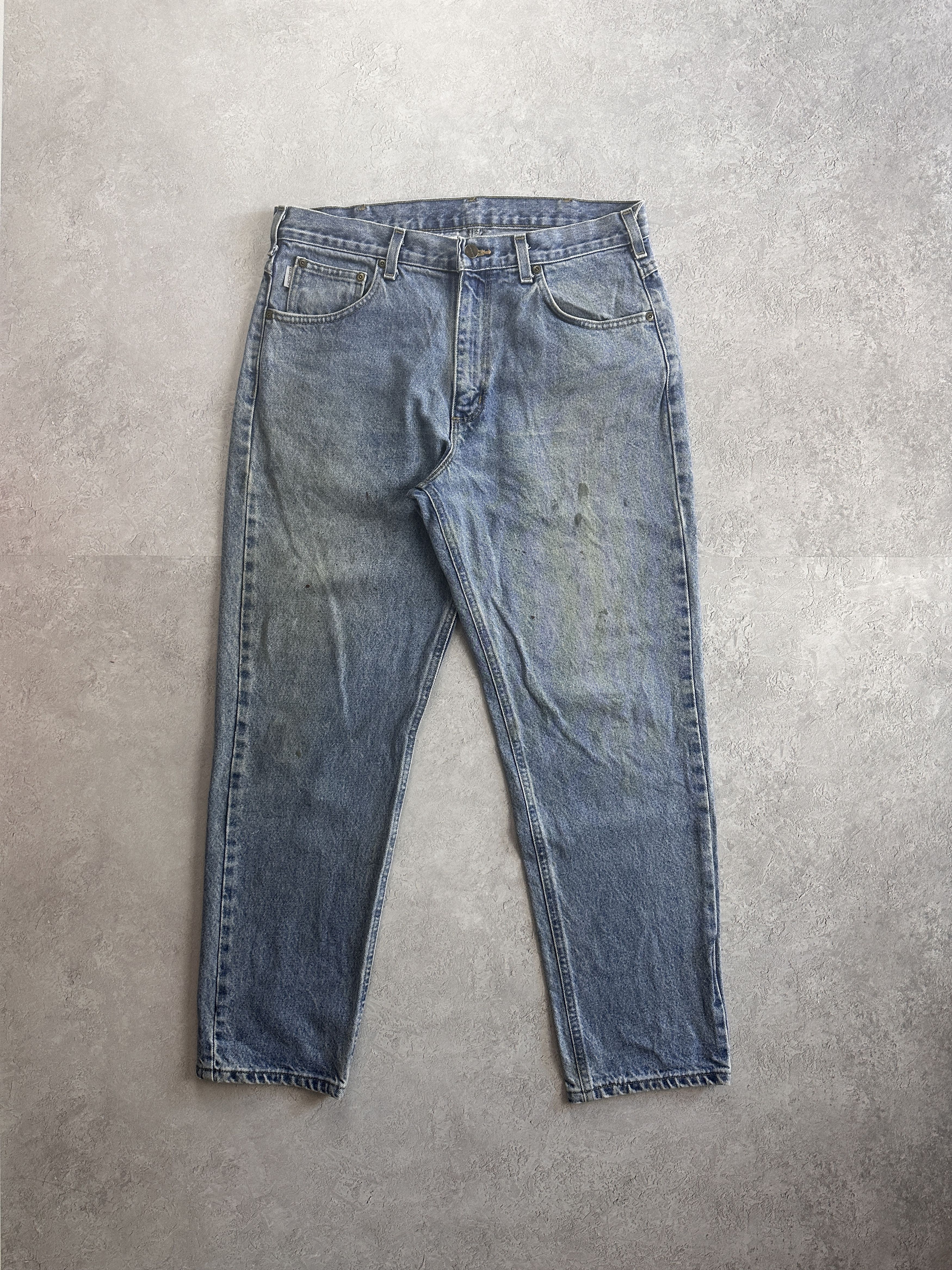 Carhartt × Vintage Vintage Carhartt Workwear Denim Pant Size US 34 / EU 50 - 2 Thumbnail