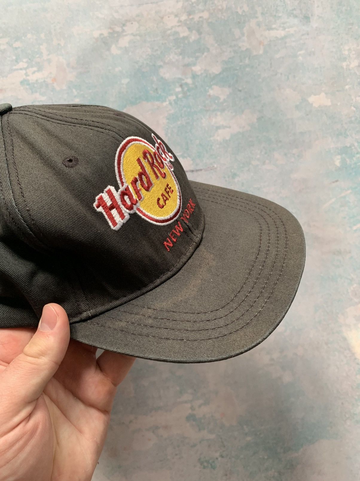 Hard Rock Cafe Hard Rock Cafe Snapback New York Cap Hat Vintage Logo Y2K Size ONE SIZE - 12 Thumbnail
