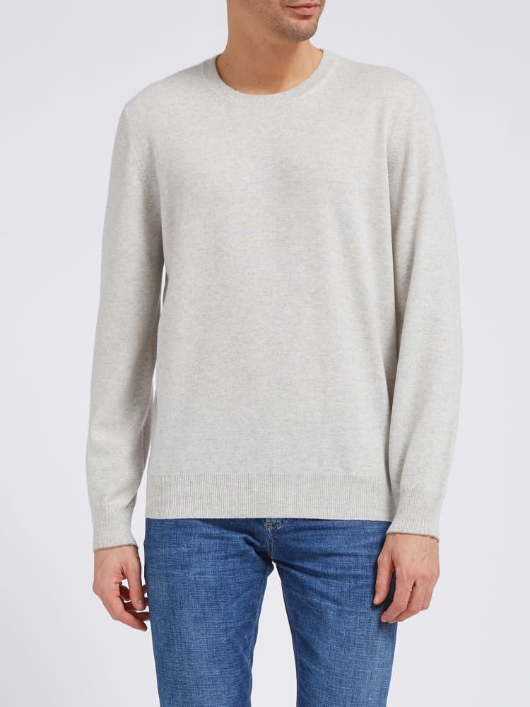 Brunello Cucinelli o1w1db10924 Cashmere Sweater in Light Beige Size US M / EU 48-50 / 2 - 1 Preview