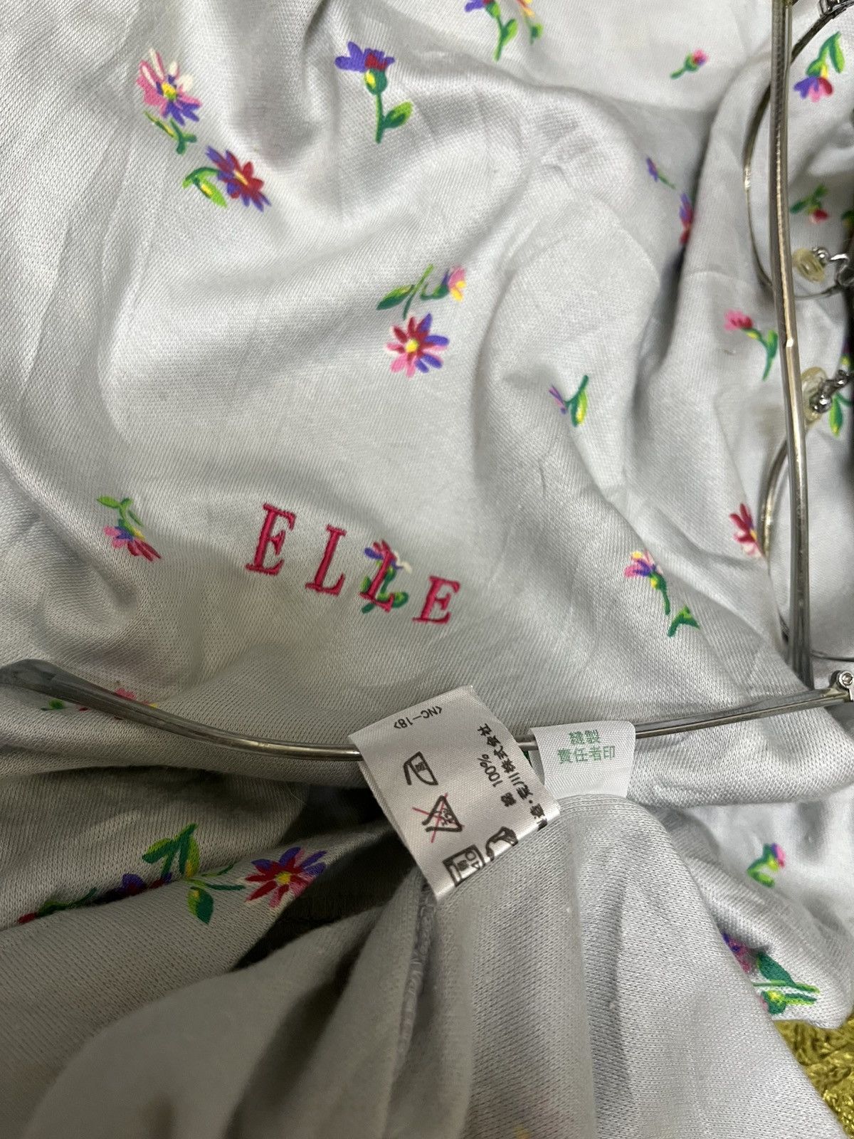 Japanese Brand Elle Paris Long sleeve blouse Size L / US 10 / IT 46 - 5 Thumbnail