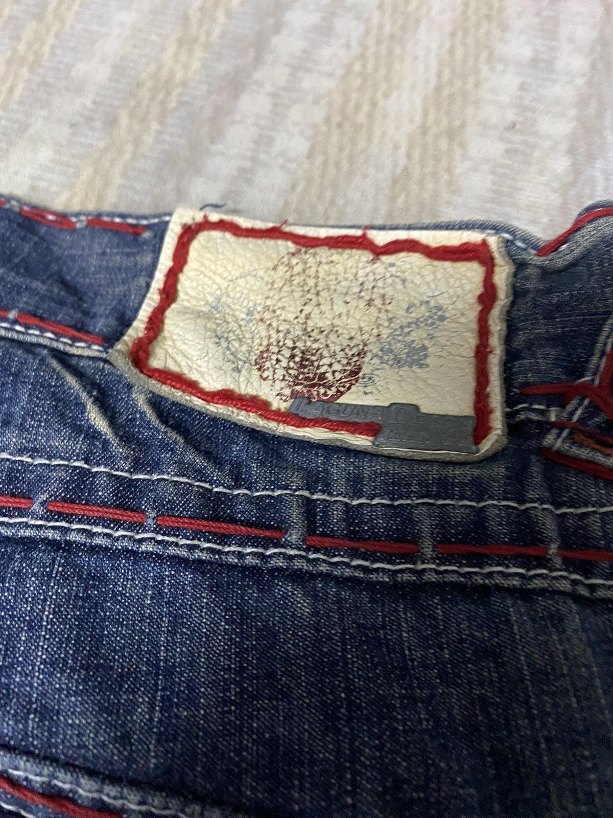 Jean × Vintage Vintage Laguna Beach Jeans Distressed Jean Boot Cut Made Usa Size US 42 / EU 58 - 12 Thumbnail