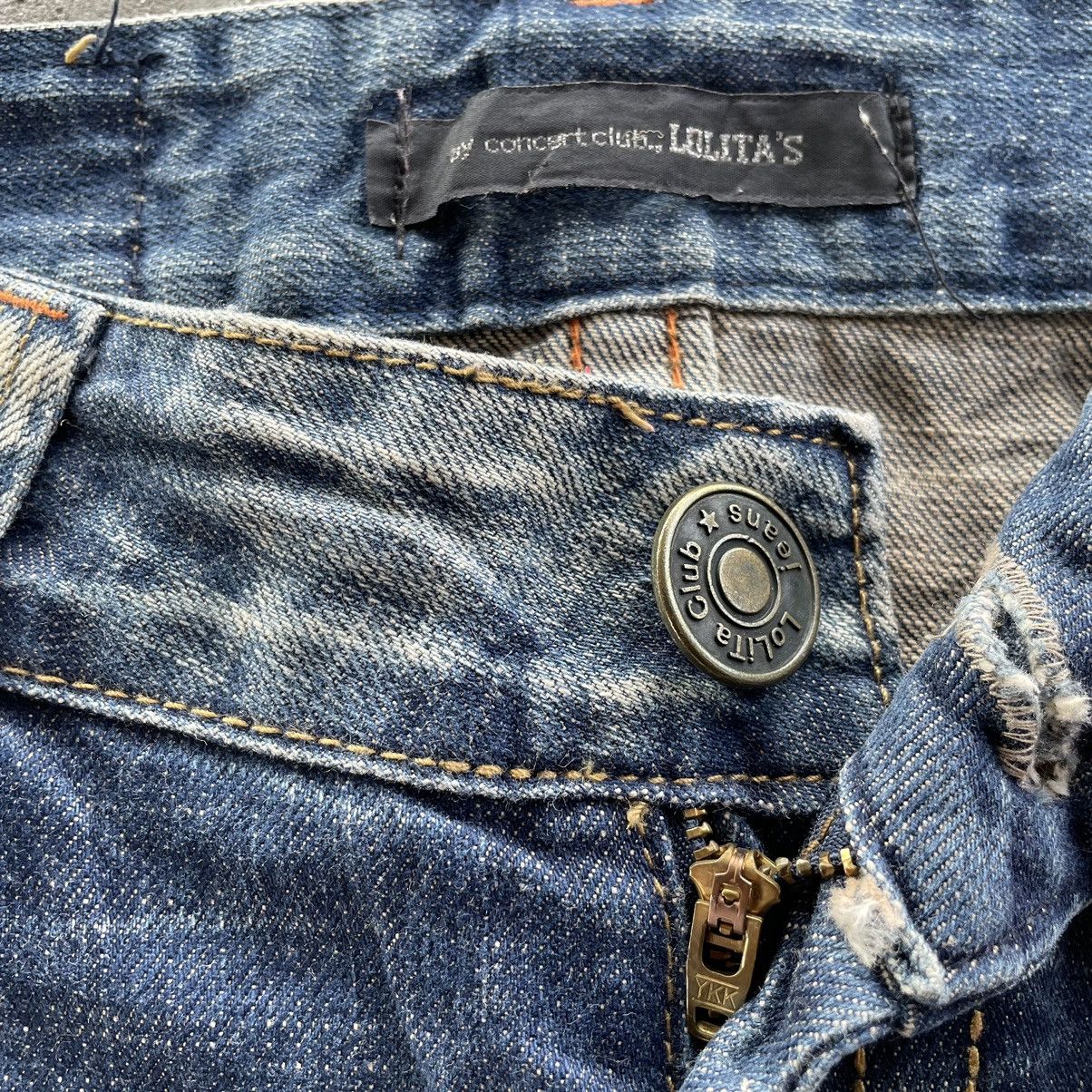 Lolita flare thrashed jeans ifsixwasnine styled