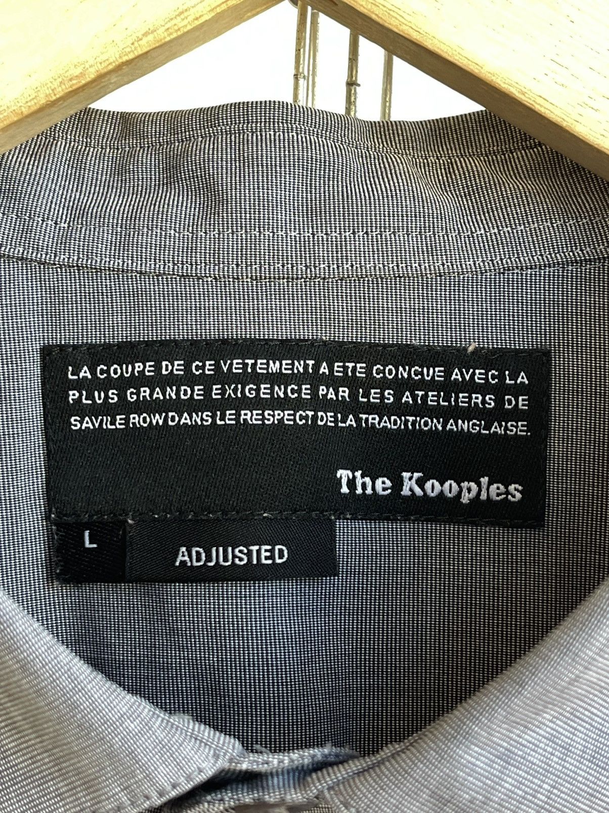 The Kooples The Kooples Adjusted Button Up Long Sleeve Shirt Size US L / EU 52-54 / 3 - 10 Thumbnail