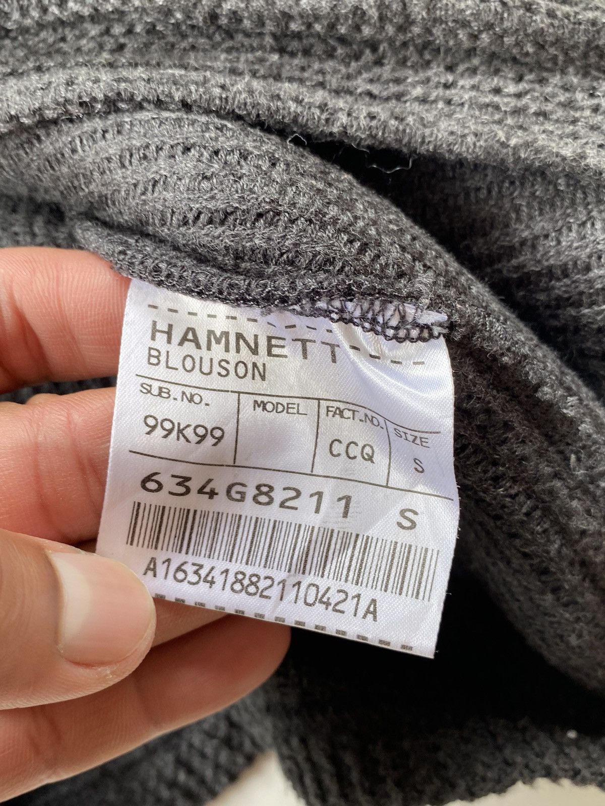 Katharine Hamnett London Vtg Hamnett Knitwear Double Button Size S / US 4 / IT 40 - 8 Thumbnail