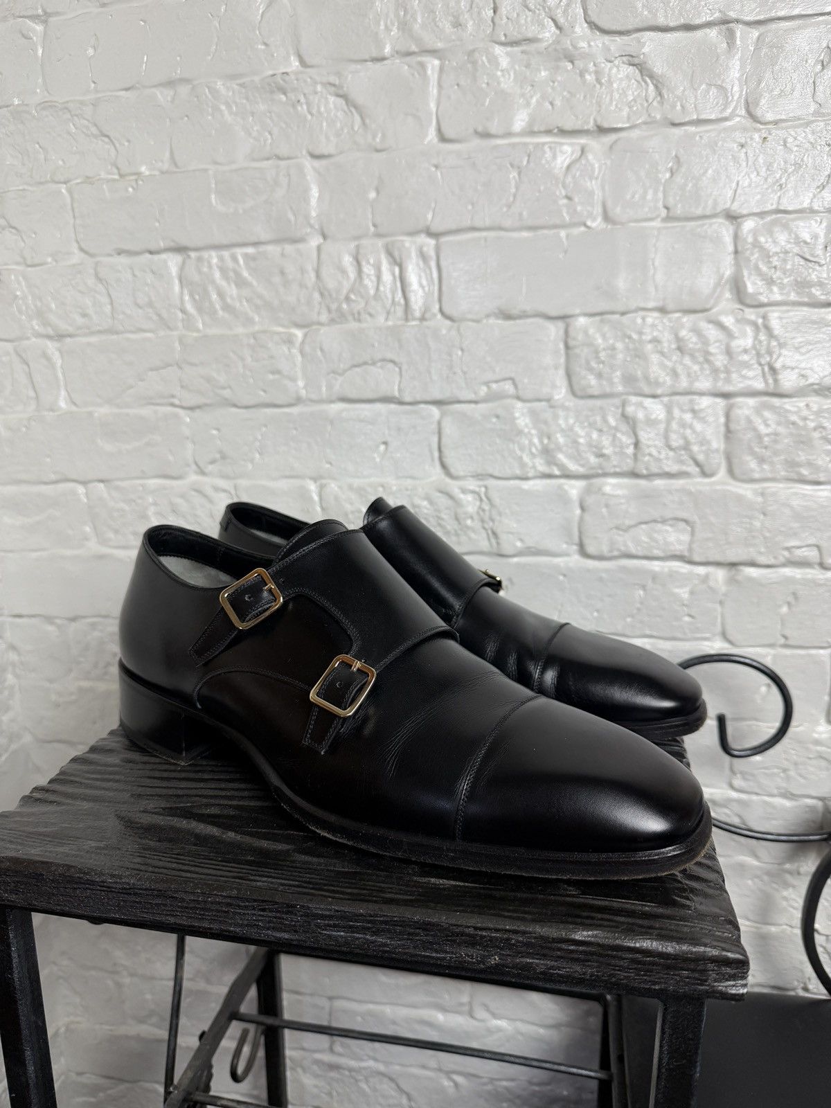 Tom Ford Tom Ford Claydon Double Monk Strap Shoes Size US 11 / EU 44 - 1 Thumbnail