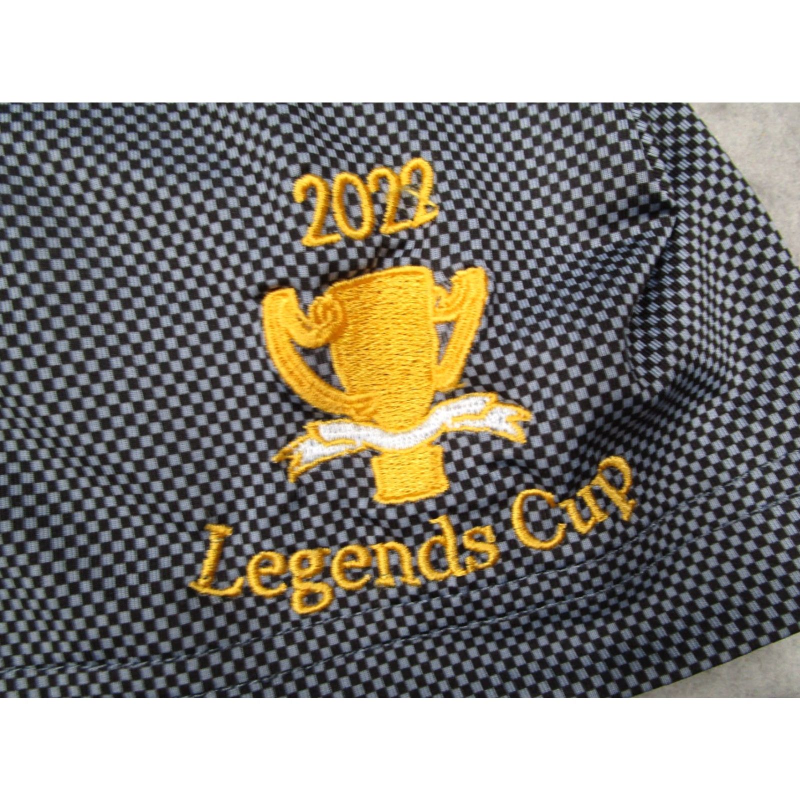 Footjoy FootJoy Shirt Mens Large Blue Check Golf Performance Polo 2020 Legends Cup Size US L / EU 52-54 / 3 - 5 Thumbnail