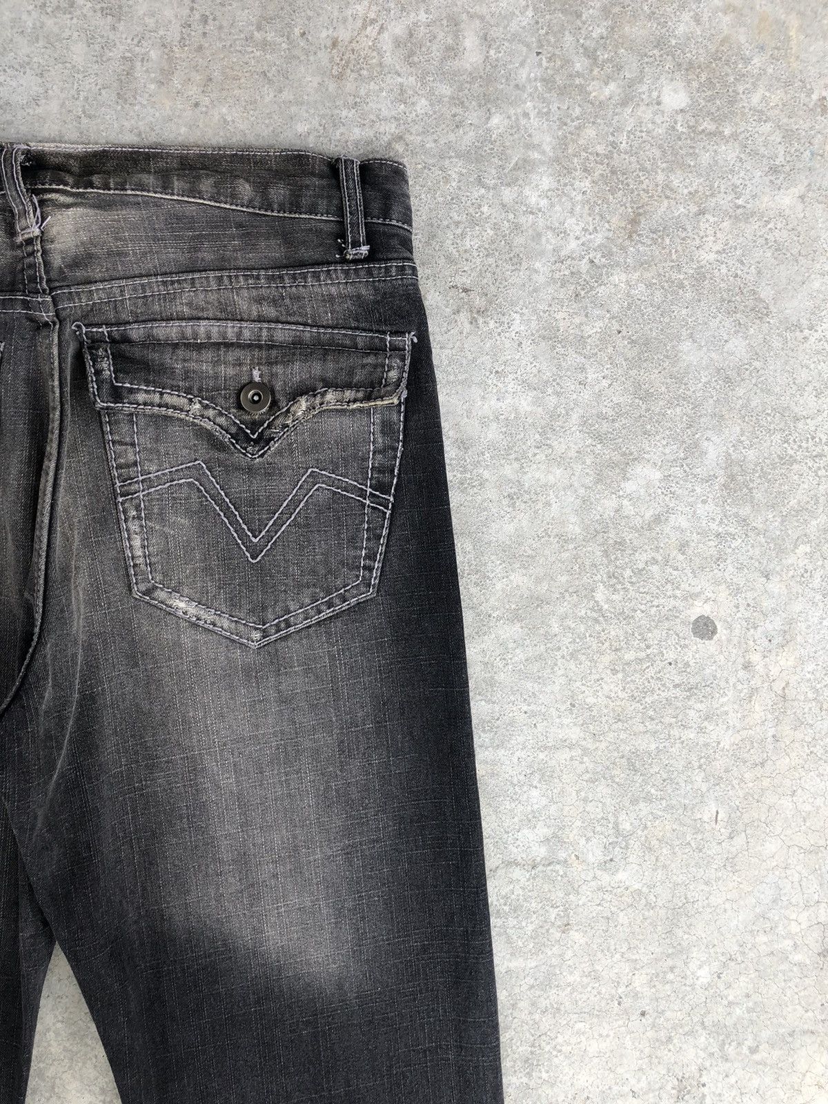 If Six Was Nine Japanese Freebeat Flared Jeans Distressed Jeans Size US 31 - 10 Thumbnail