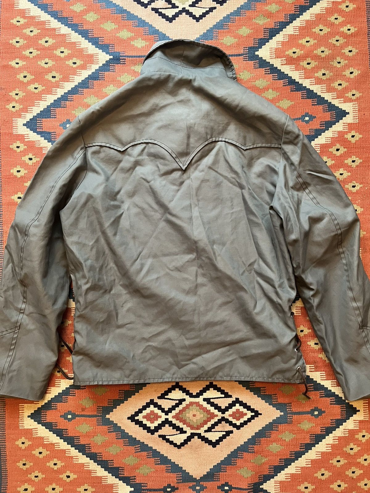 Vintage cropped western jacket tassel rare like visvim