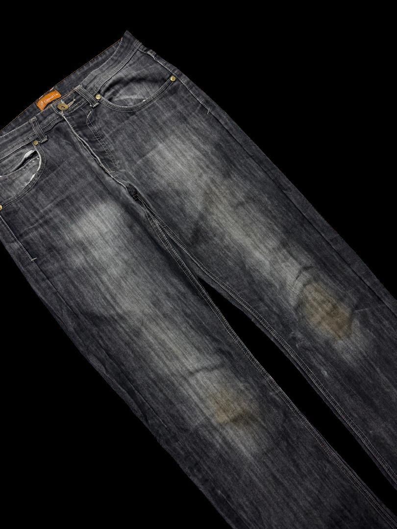 Vintage Vintage Japanese Mudwash Distressed Sick Denim Jean Straight Size US 32 / EU 48 - 7 Thumbnail