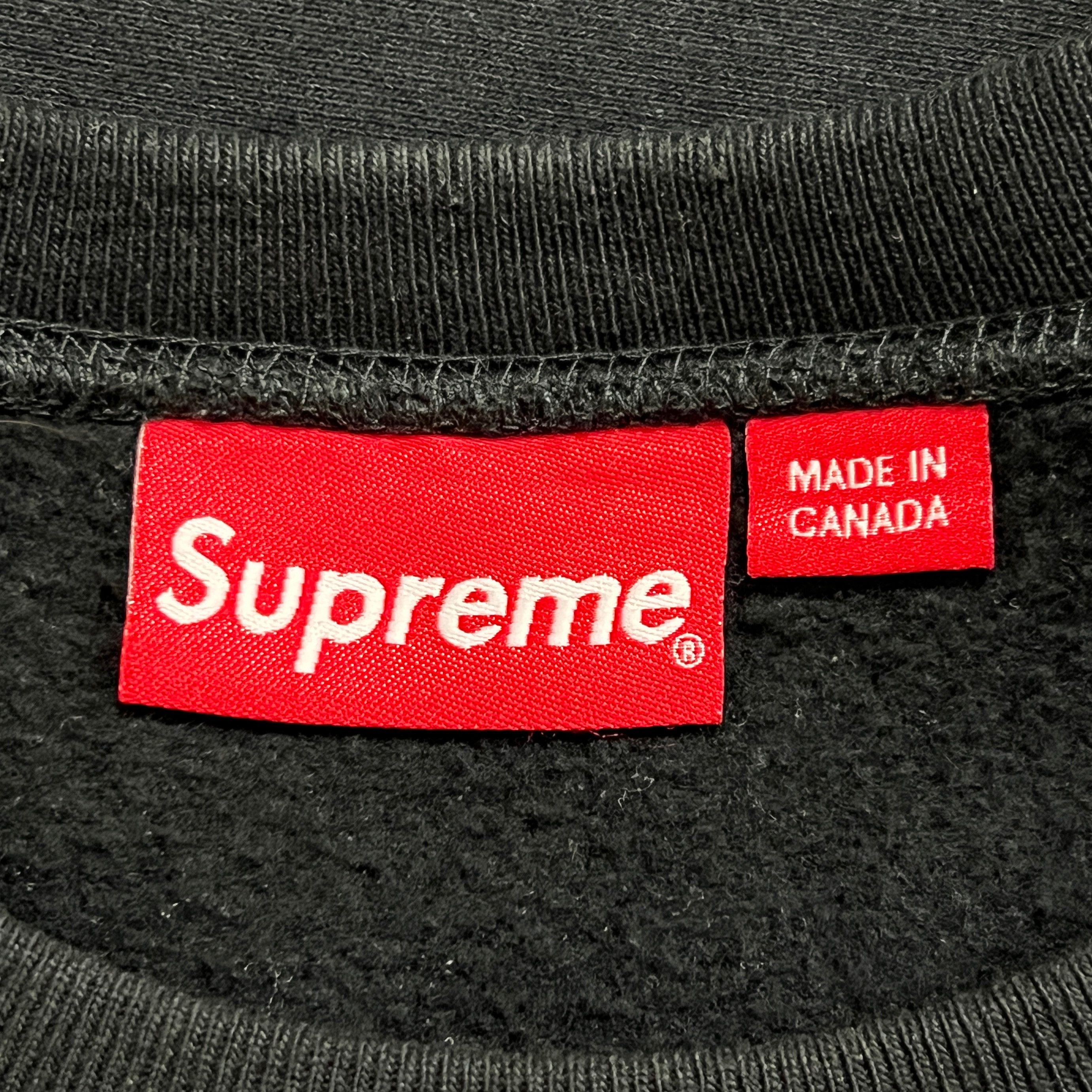 Supreme Supreme 15FW Box Logo CrewNeck Black Size US XL / EU 56 / 4 - 5 Thumbnail