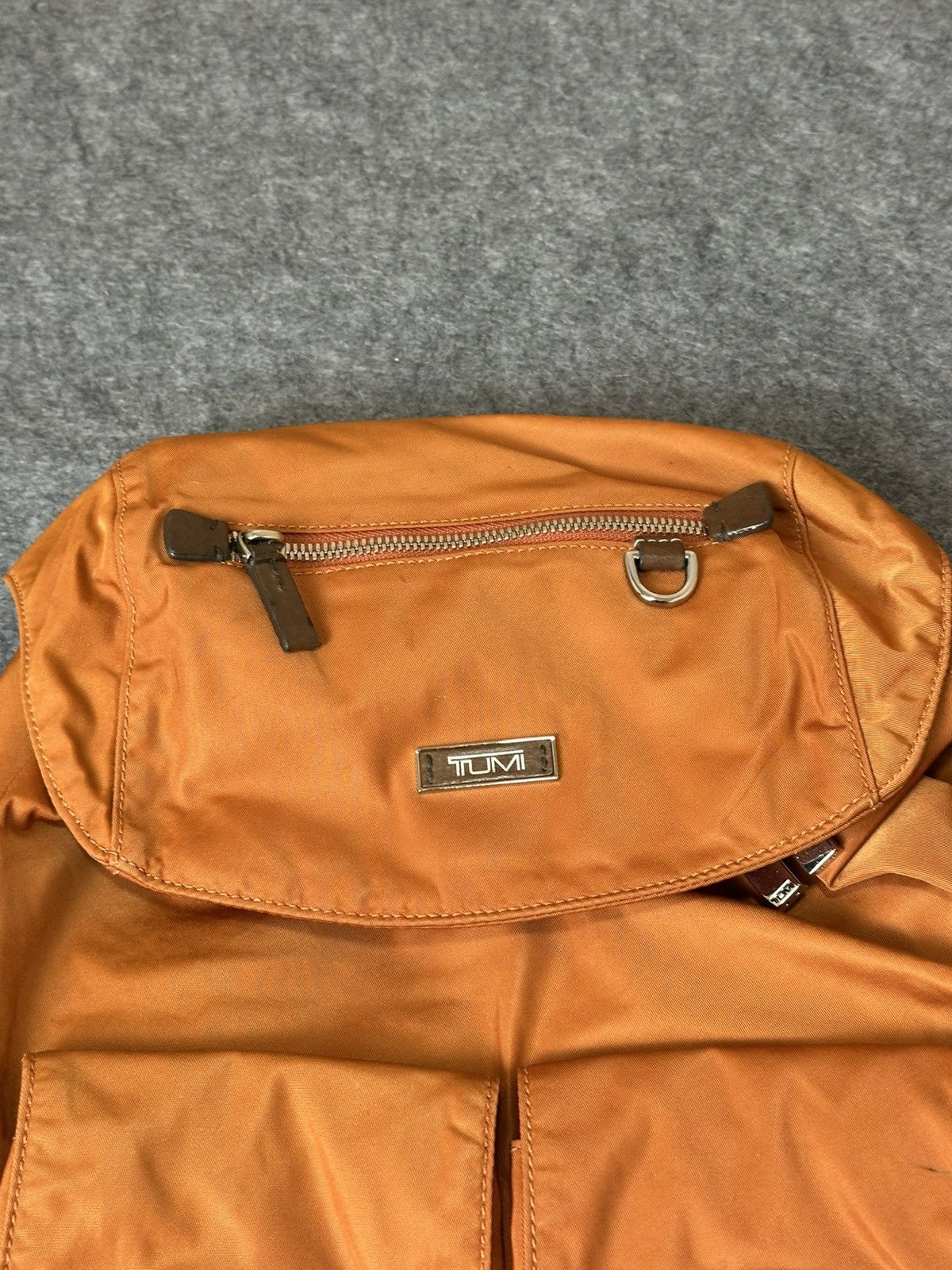 Tumi Tumi Voyageur Basel Backpack in a burnt orange nylon. Size ONE SIZE - 10 Thumbnail