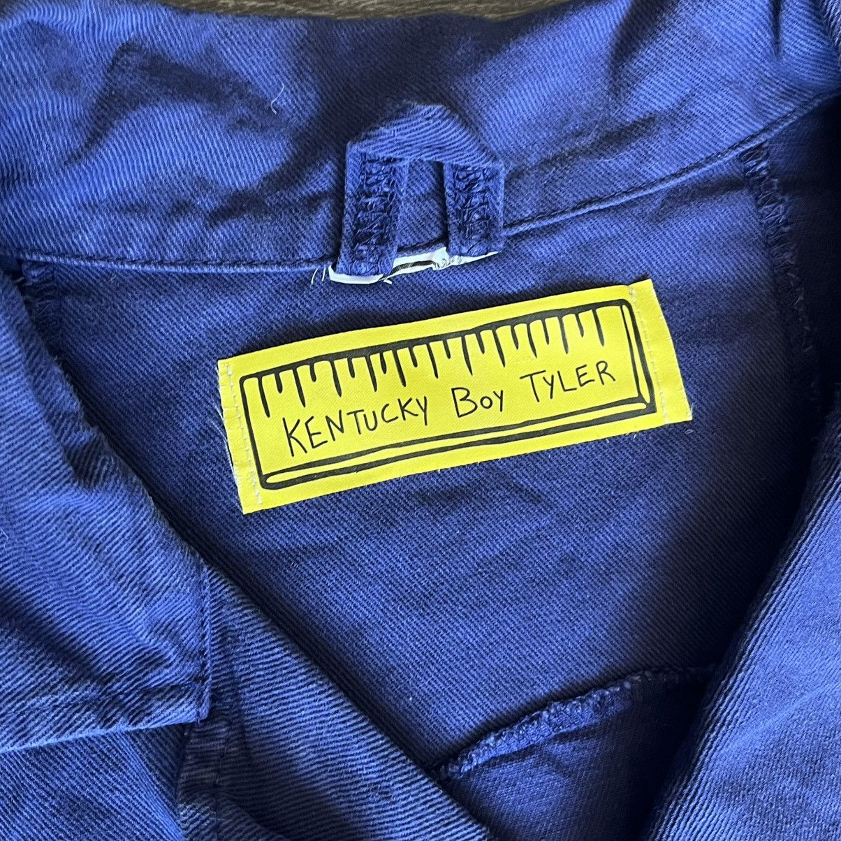 Kentucky Boy Tyler Kentucky Boy Tyler Patches Denim Jean Trucker Chore Jacket Size US L / EU 52-54 / 3 - 6 Thumbnail
