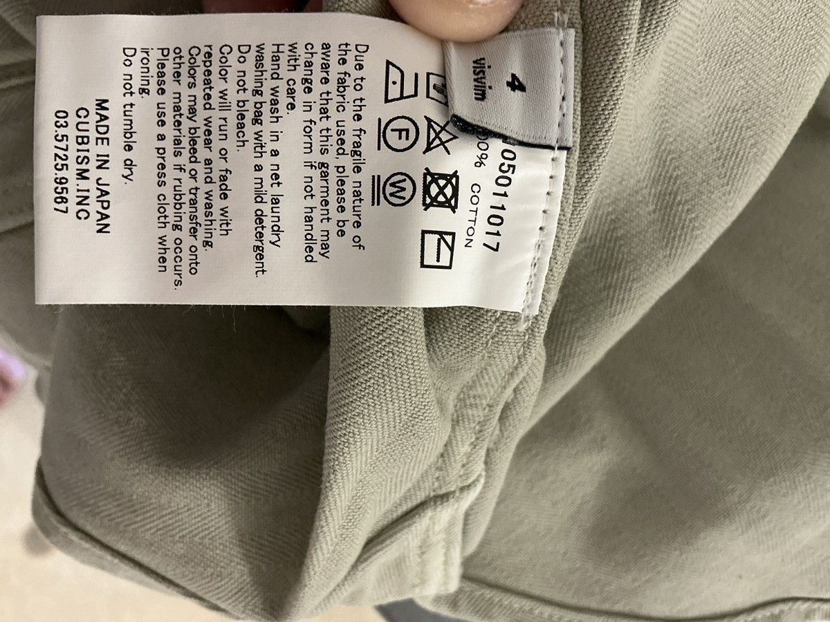 Visvim PVT Shirt Herringbone Sz 4 Size US XL / EU 56 / 4 - 3 Thumbnail