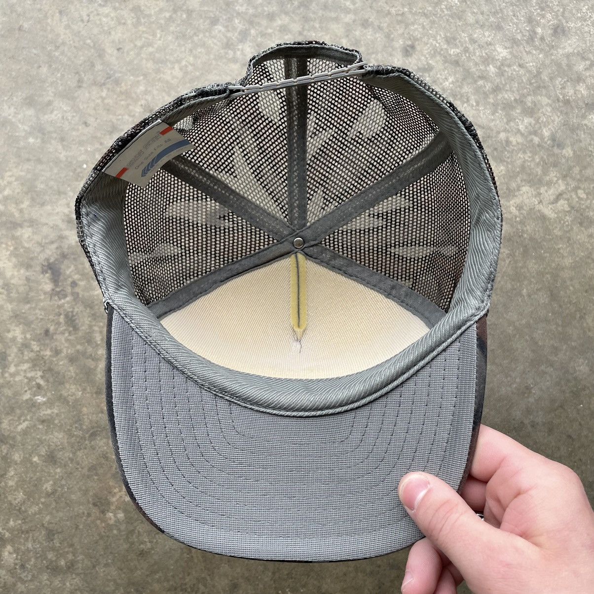 Vintage Vintage Camo Trucker Hat Ducks Unlimited Mesh Snapback 90s Size ONE SIZE - 7 Thumbnail