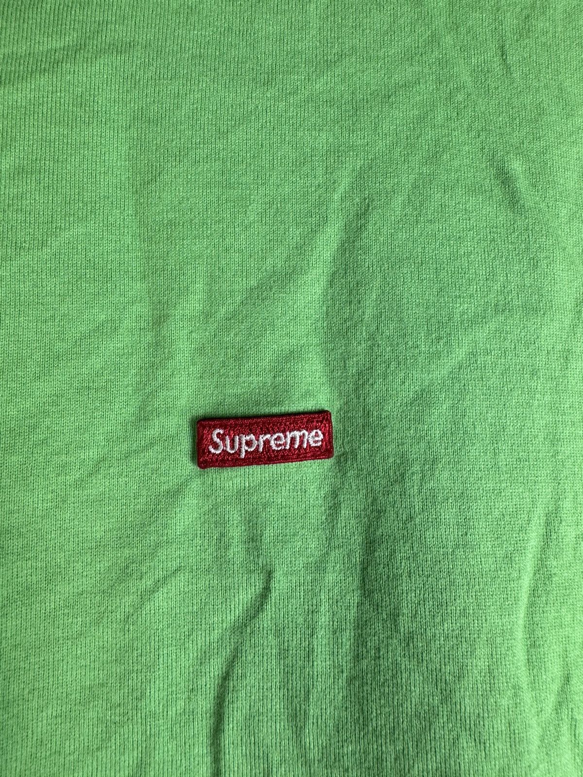 Supreme Supreme Small Box Logo Top Tee Green Size US M / EU 48-50 / 2 - 6 Thumbnail