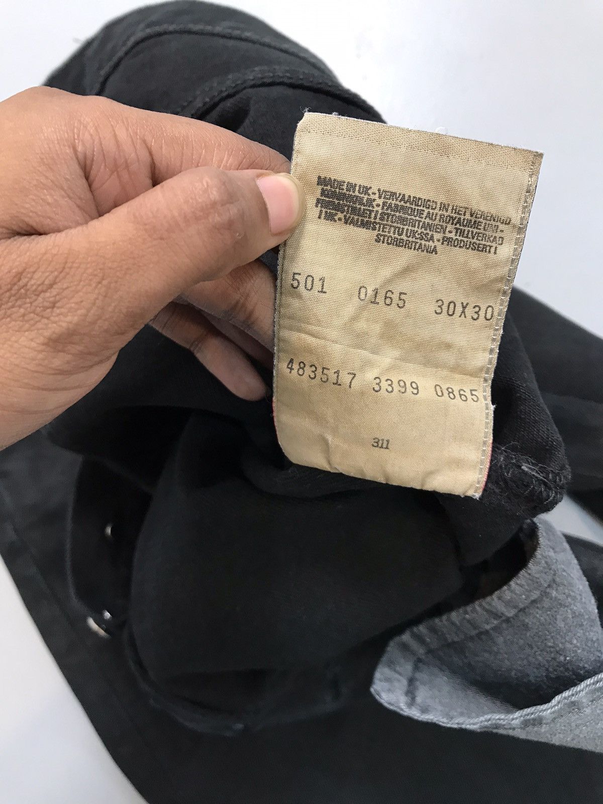 Levi's Vintage Levi’s paper tab denim Size US 30 / EU 46 - 9 Thumbnail