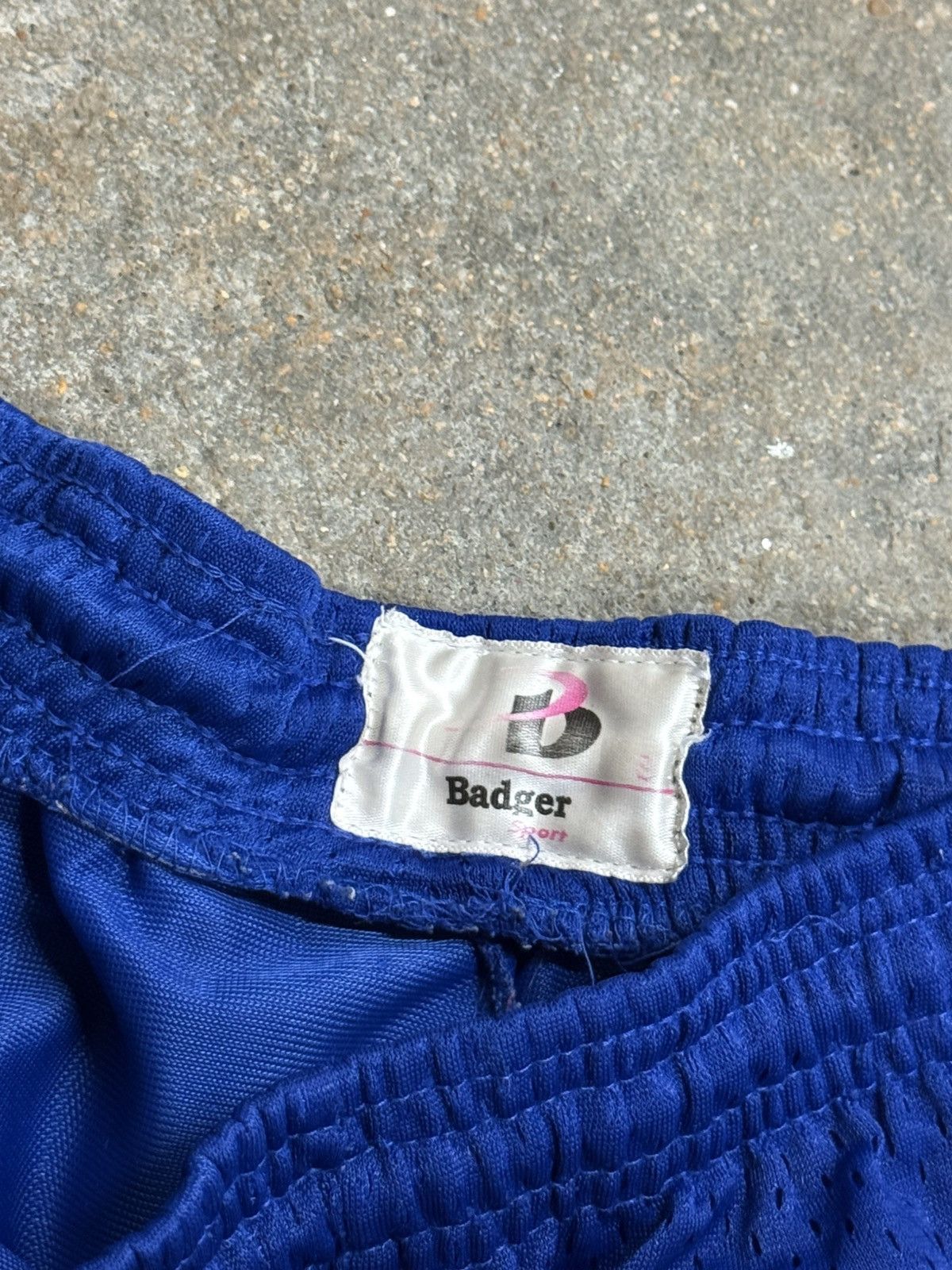 Vintage Vintage Retro Knight Sword Mesh Blue Shorts Sz. Small Size US 30 / EU 46 - 4 Thumbnail
