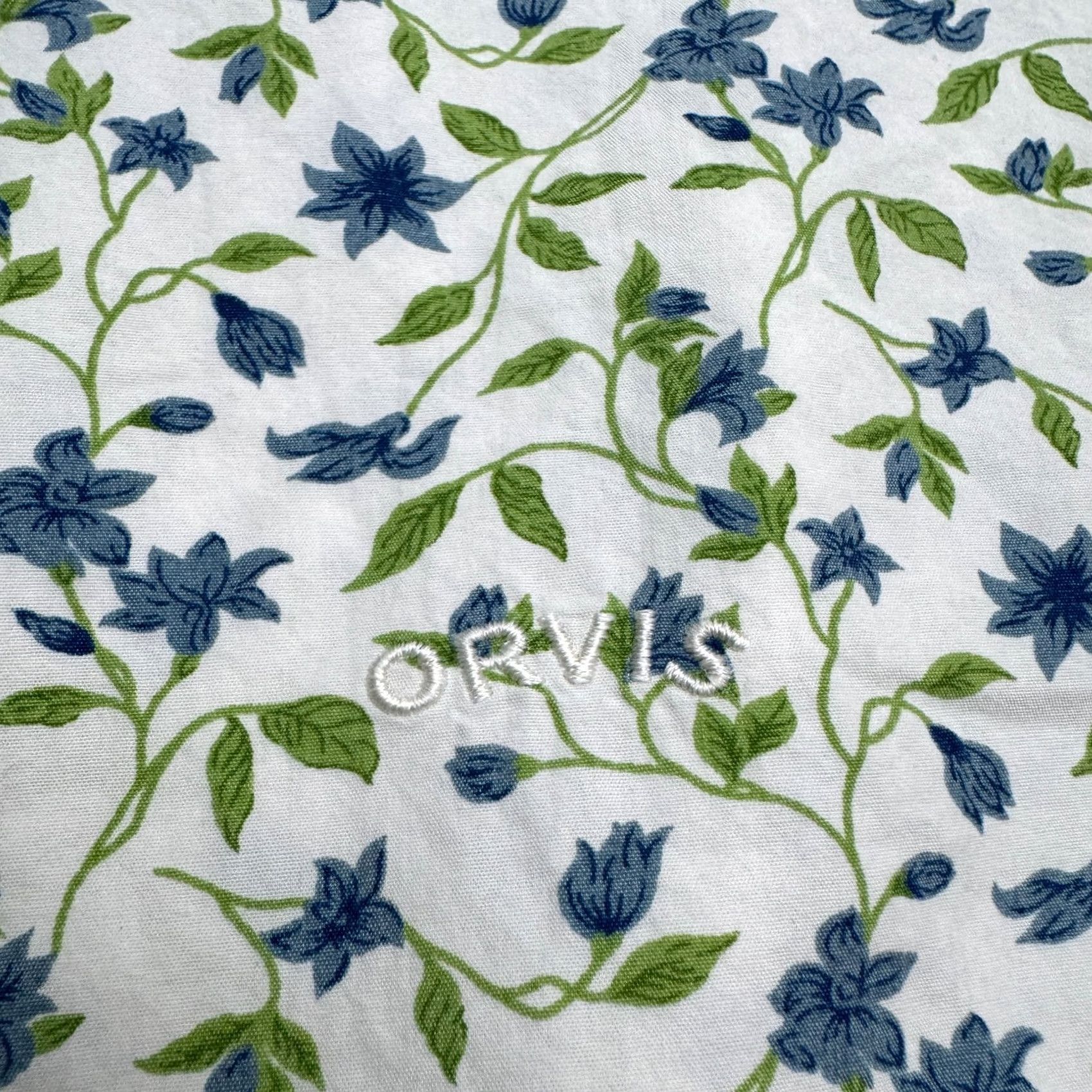Orvis Orvis Shirt Women 18 Plus Cotton Floral Wrinkle Free Button Down Long Sleeve Top Size XXL / US 16-18 / IT 52-54 - 6 Thumbnail