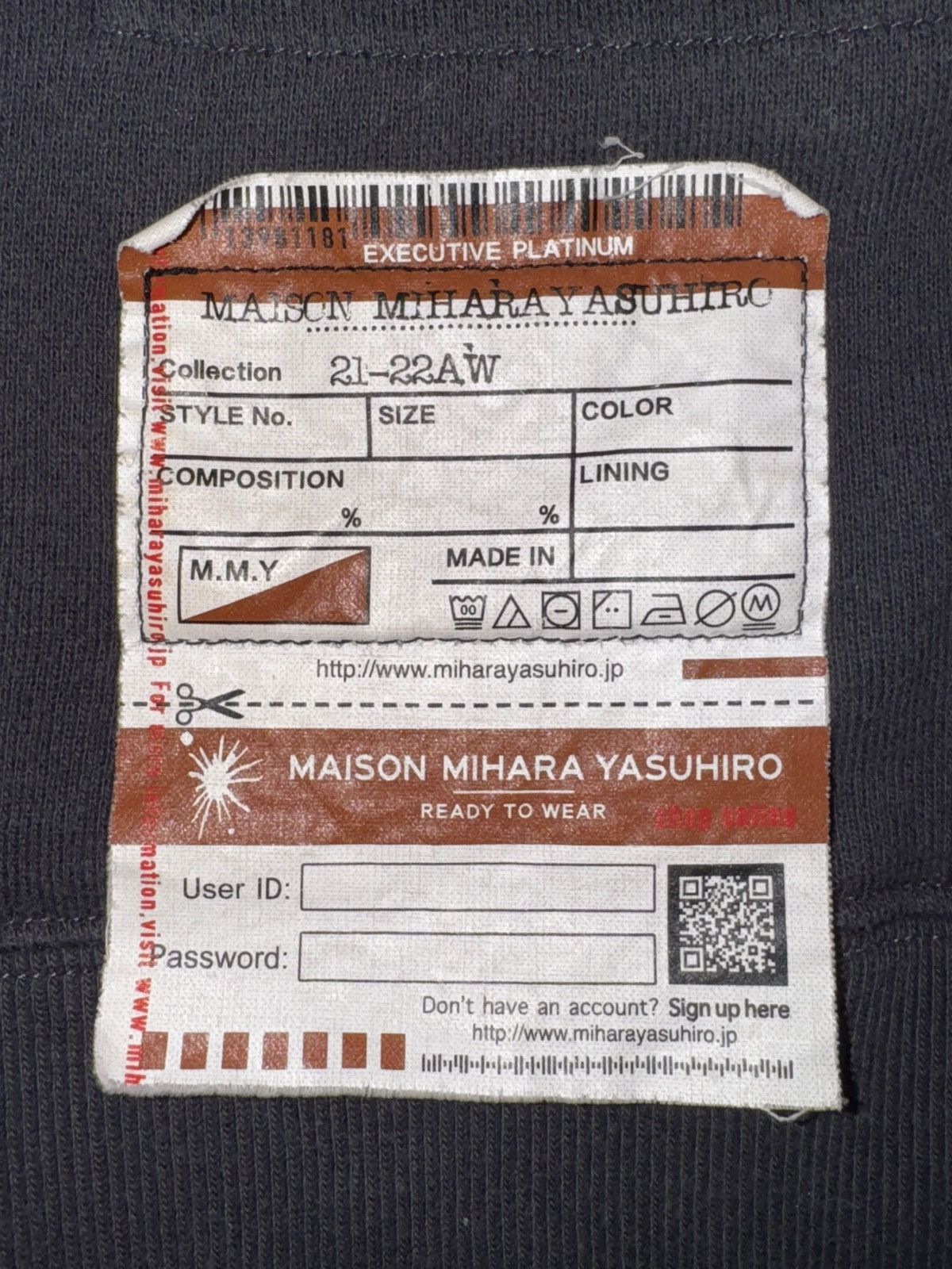 Designer × Maison MIHARA YASUHIRO Maison Mihara Yasuhiro Combined Hoodie Size US L / EU 52-54 / 3 - 4 Thumbnail
