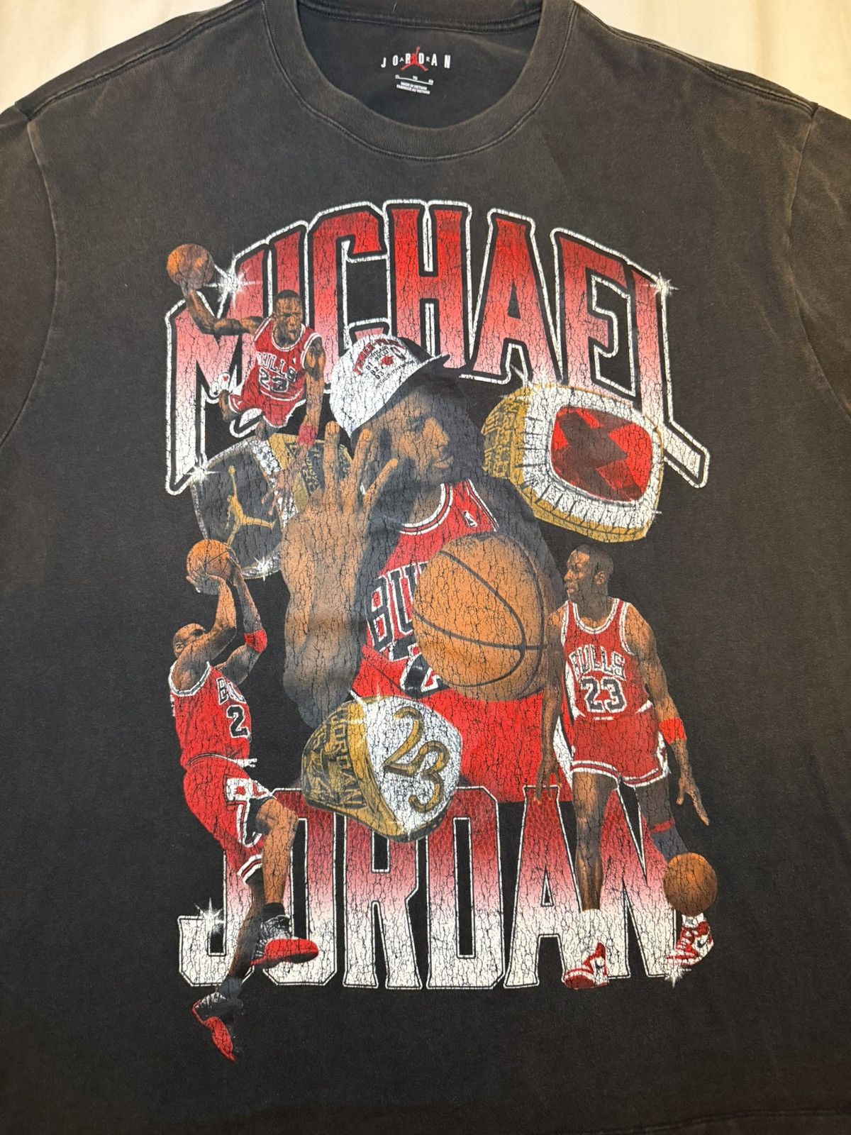 Nike Vintage Inspired Michael Jordan Nike Tee Size XL Size US XL / EU 56 / 4 - 2 Thumbnail
