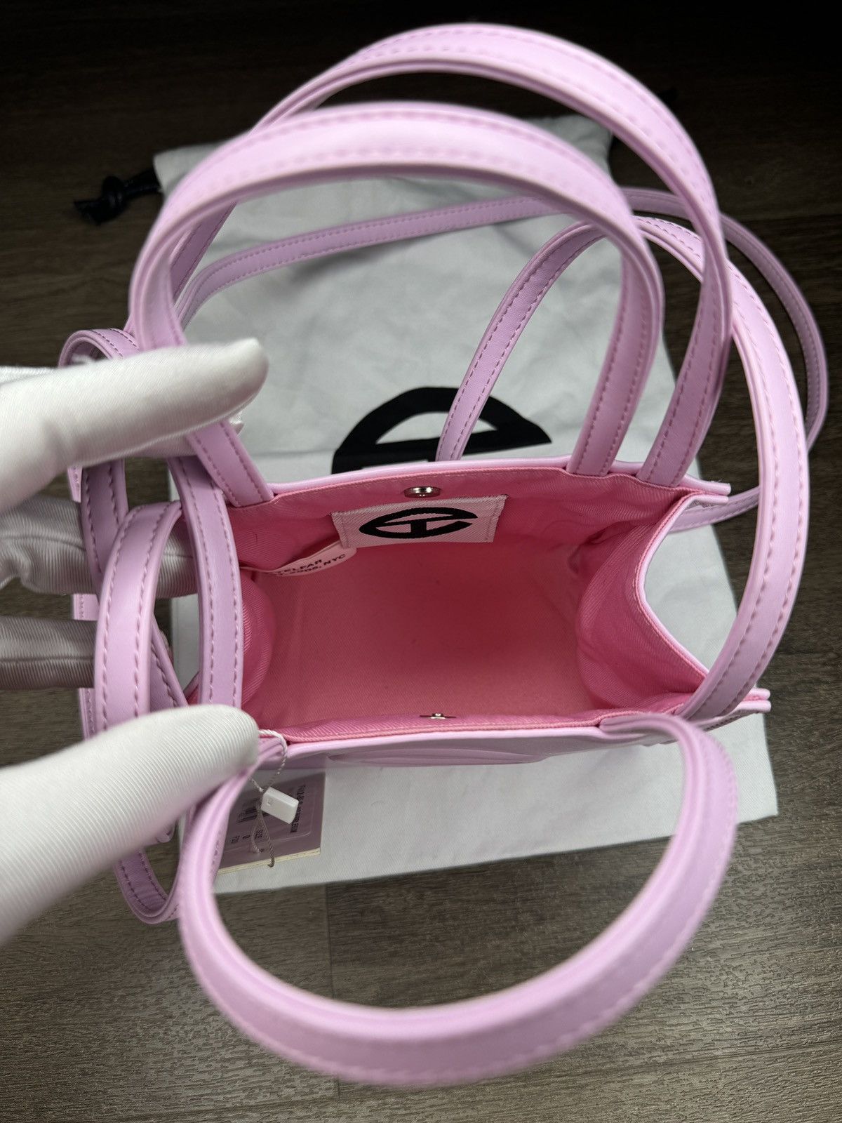 Telfar NEW Telfar Bubblegum Pink Small Size ONE SIZE - 7 Thumbnail