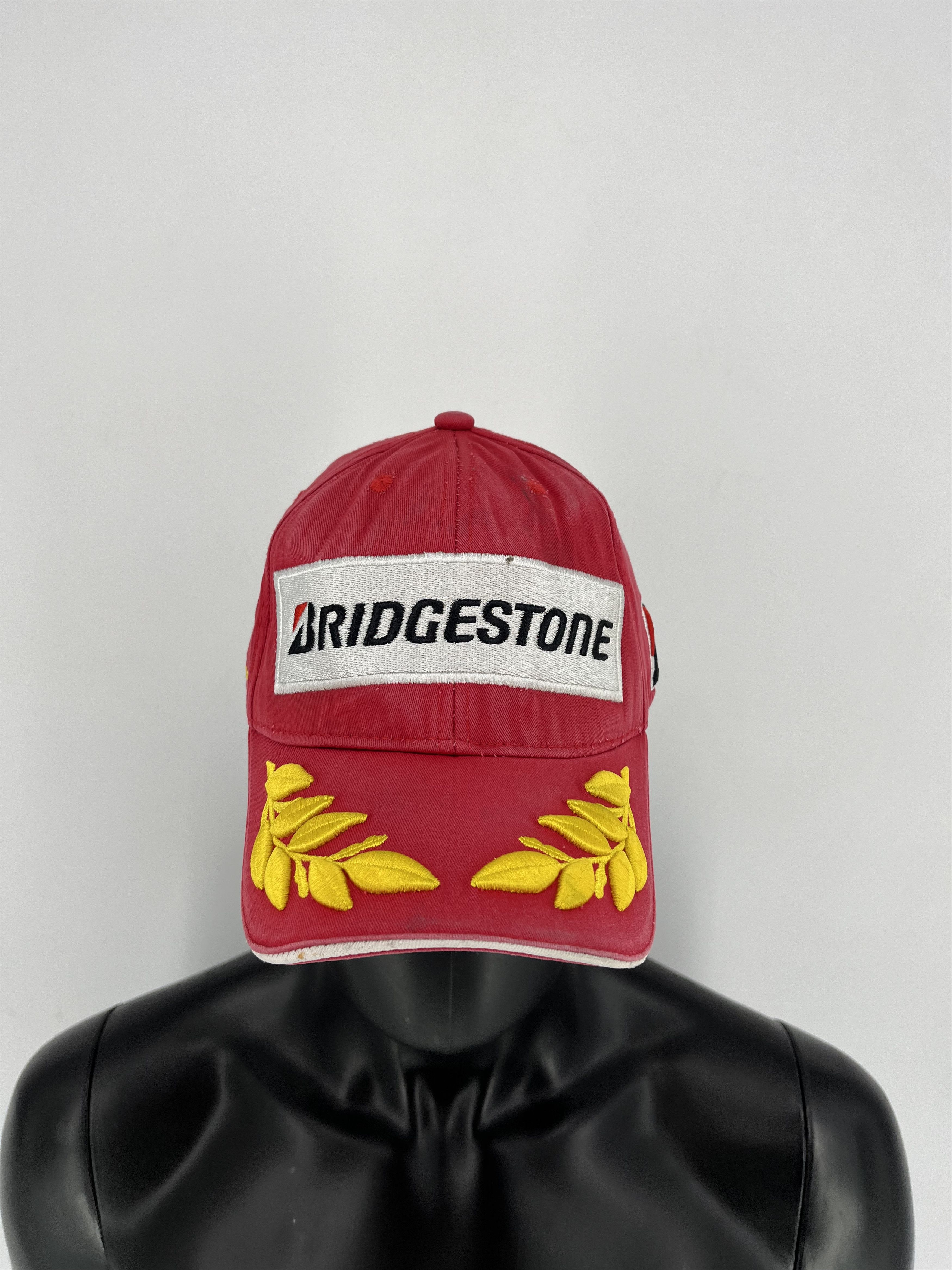 Vintage Vintage y2k Bridgestone Cap Hat Michael Schumacher F1