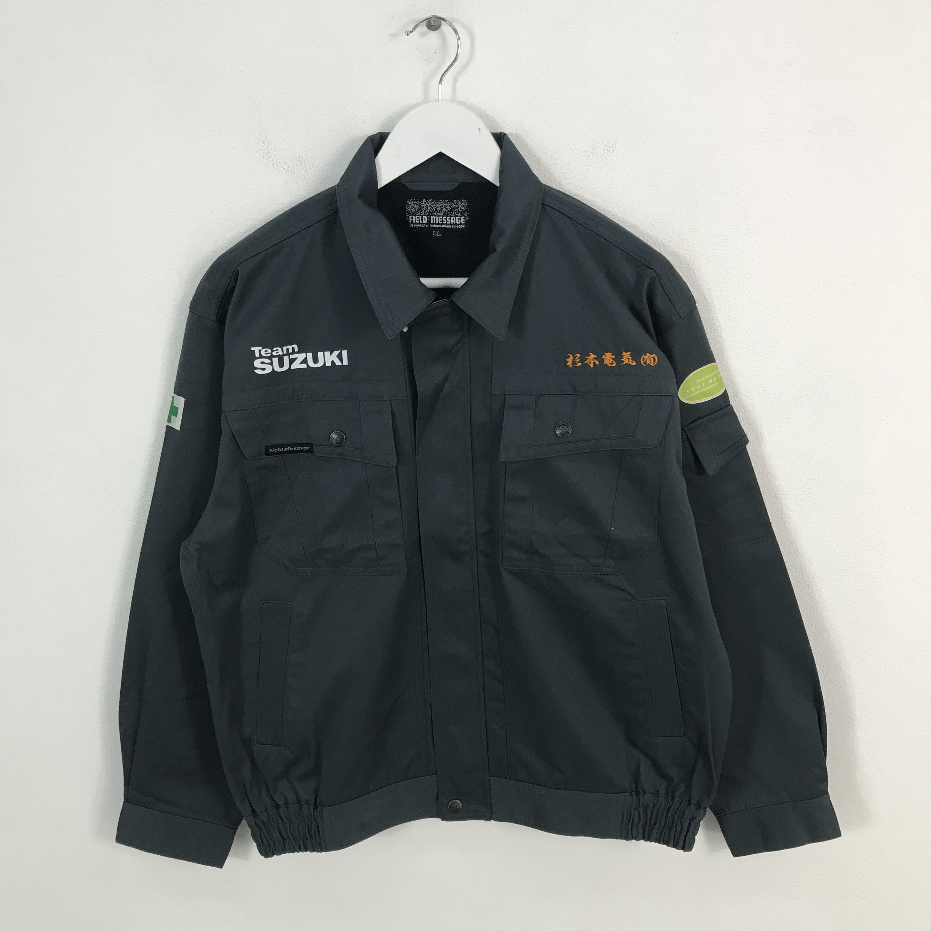 Japanese Brand Team Suzuki Japan Uniform Custom Sport Jacket Size US L / EU 52-54 / 3 - 1 Thumbnail