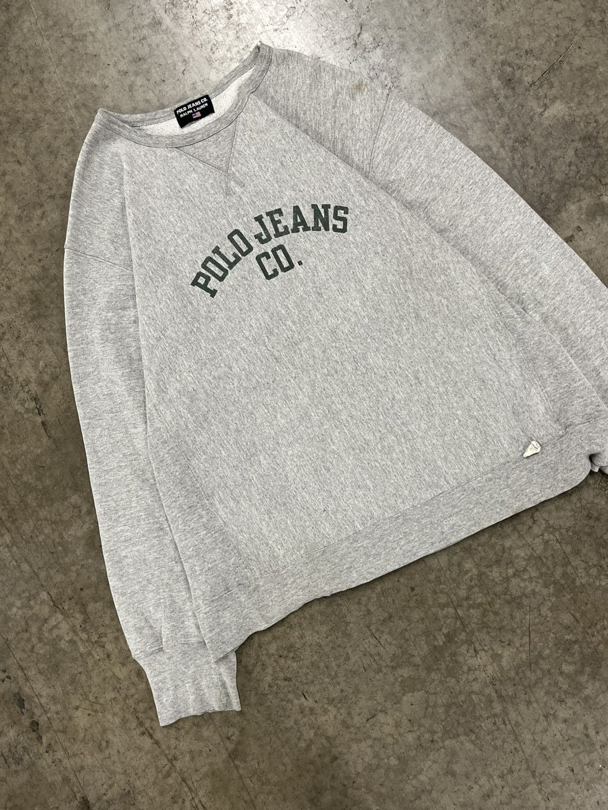 Polo Ralph Lauren Polo ralph lauren spell out vintage sweatshirt y2k faded Size US M / EU 48-50 / 2 - 2 Thumbnail