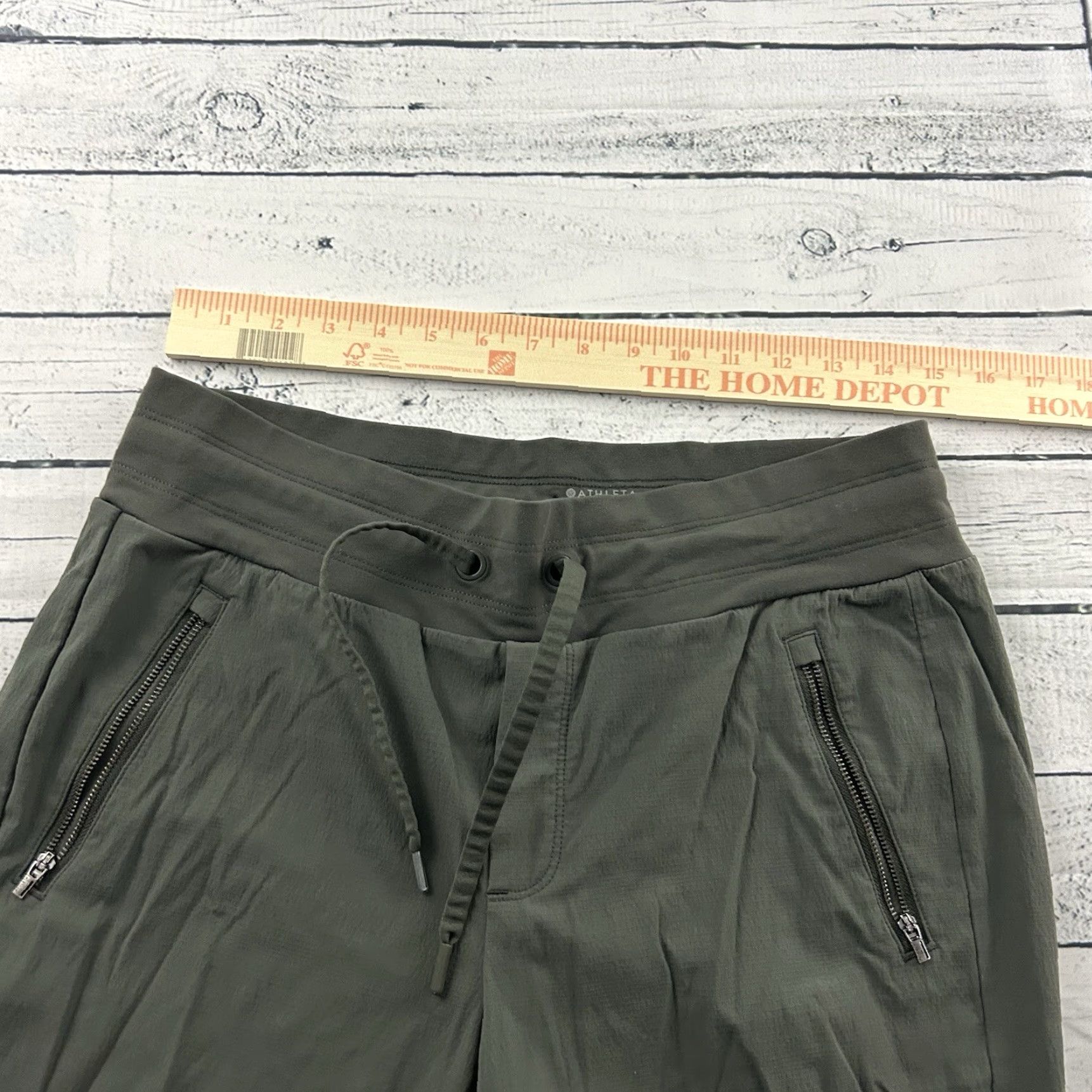 Athleta Athleta Trekkie North Jogger Women's 10 Green Pants Jogger Womens 10 Green Athletic Activewear Size 32" / US 10 / IT 46 - 3 Thumbnail
