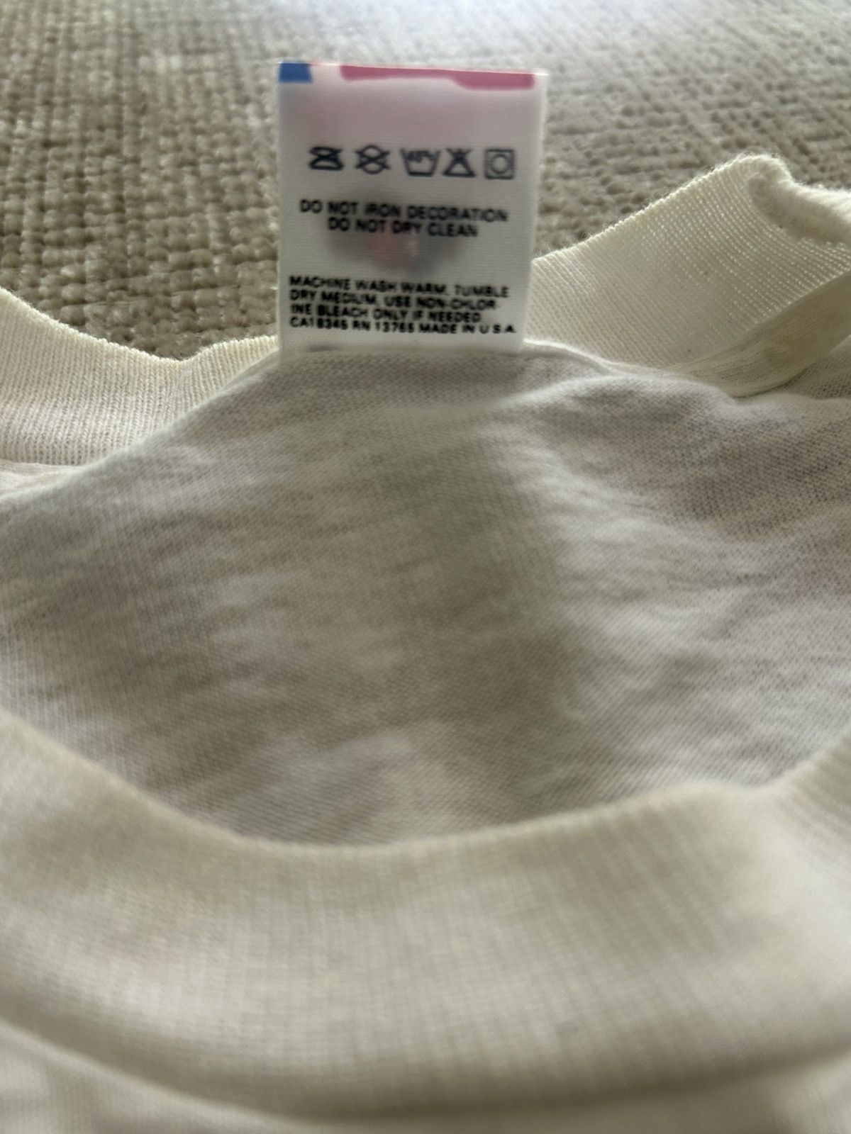 Fruit Of The Loom 80s Funny Single Stitch T-Shirt Made in USA Size US M / EU 48-50 / 2 - 5 Thumbnail