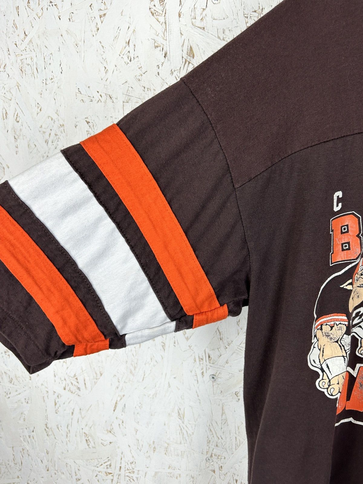 Logo 7 90s 7Logo Clevelands Browns Dawgs NFL Single Stitch T-Shirt Size US XL / EU 56 / 4 - 5 Thumbnail