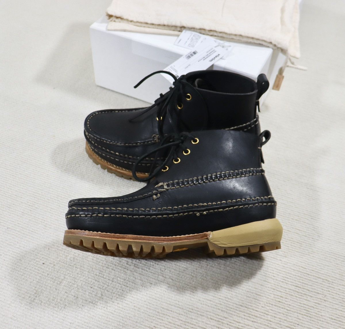 VISVIM PATRICAN WT-FOLK BLACK 9 27cm相当 visvim PATRICIAN WT-FOLK