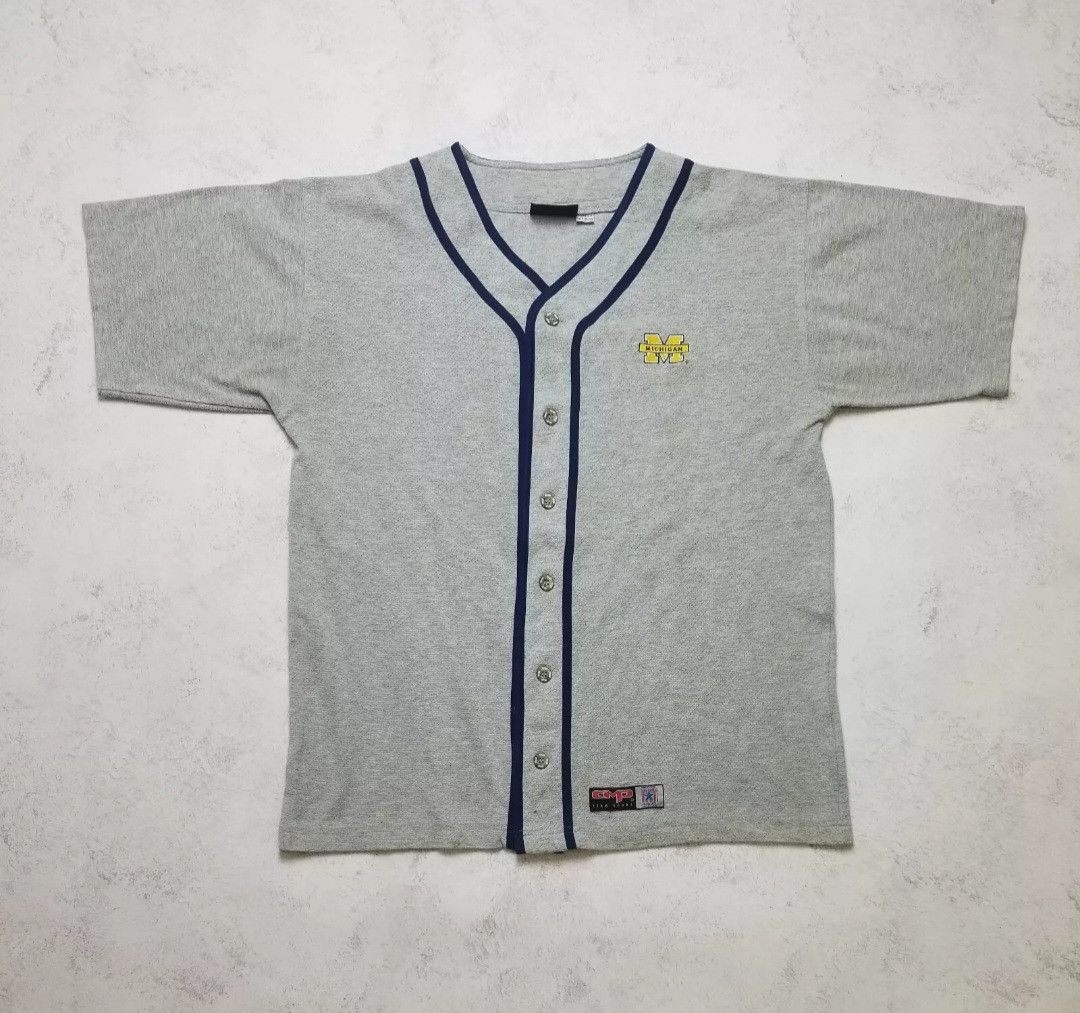 Other Vintage Michigan Wolverines CMP Baseball Jersey Size S Size US S / EU 44-46 / 1 - 1 Thumbnail