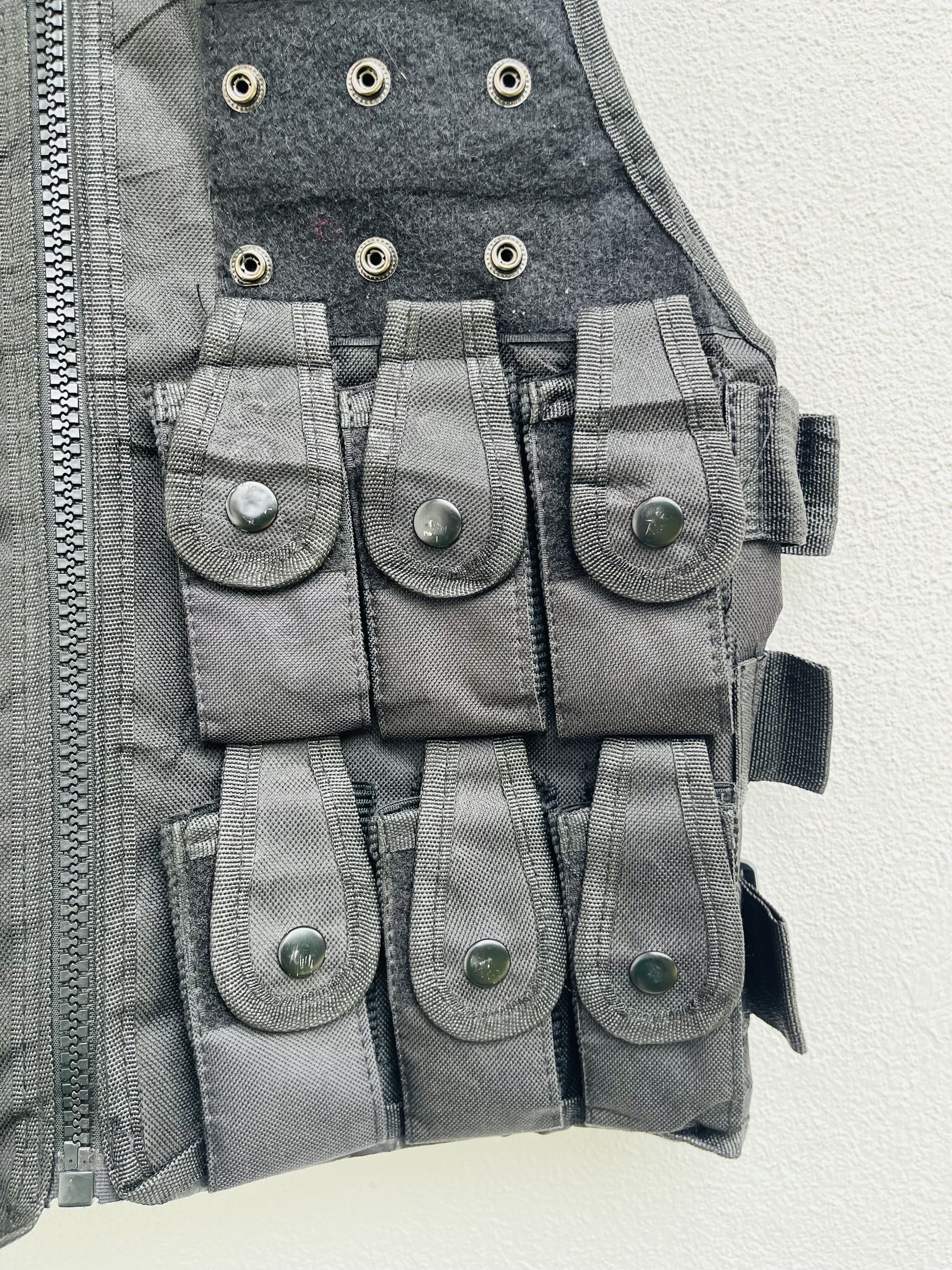Japanese Brand Vintage Tactical Bulllet Designed Fashion Style Vest Size US M / EU 48-50 / 2 - 4 Thumbnail