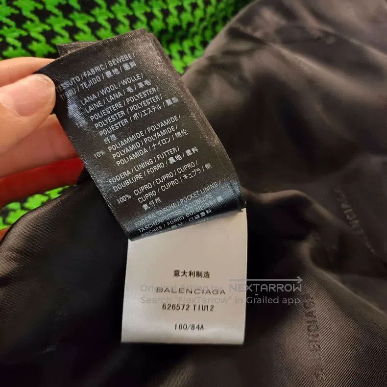 Balenciaga Balenciaga Green Houndstooth Knit Jacket Size 36 Size XS / US 0-2 / IT 36-38 - 6 Thumbnail