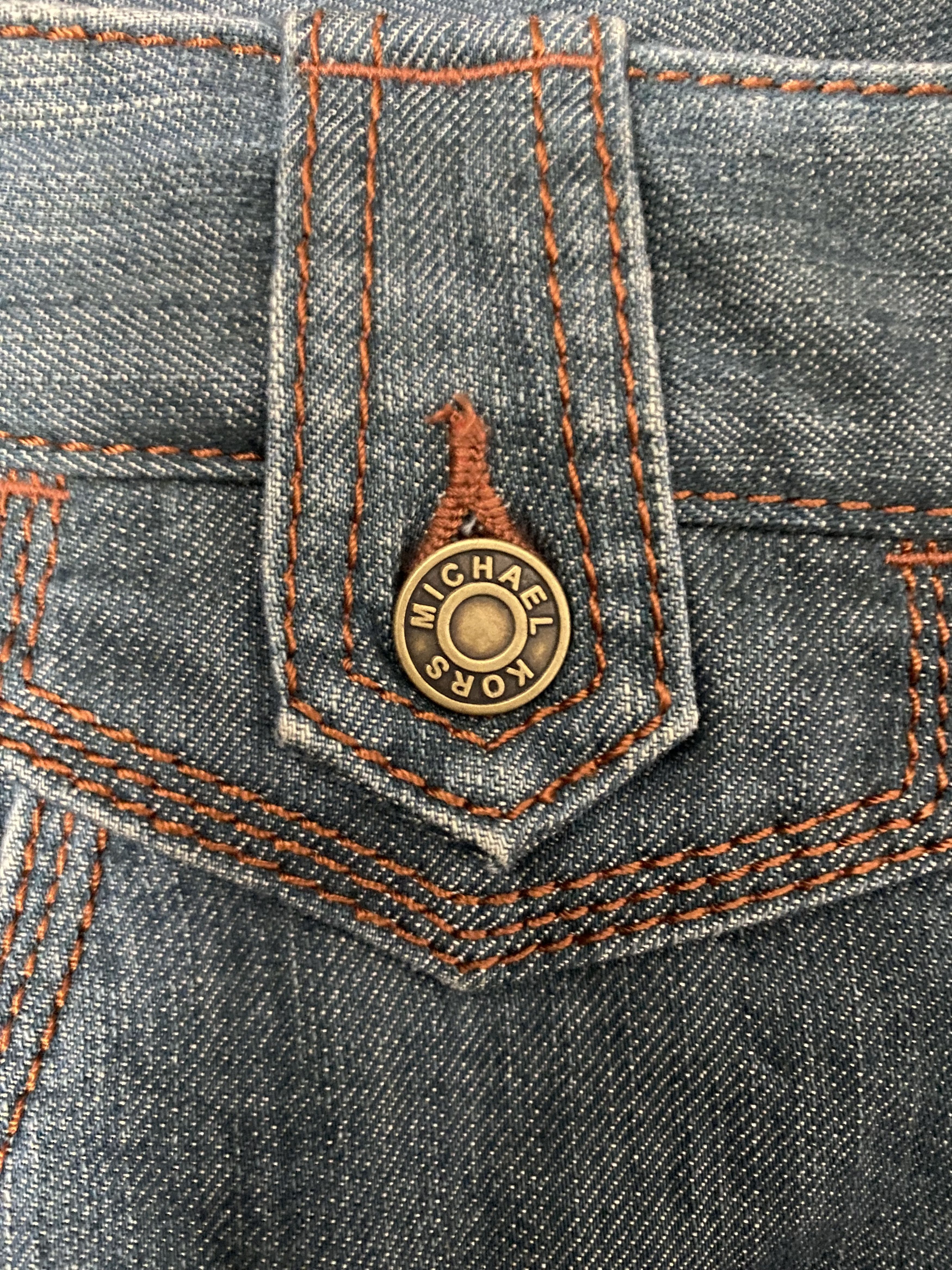 Michael Kors Michael Kors Onward Kashiyama Flared Denim Pants Size 2 Size 28" / US 6 / IT 42 - 12 Thumbnail