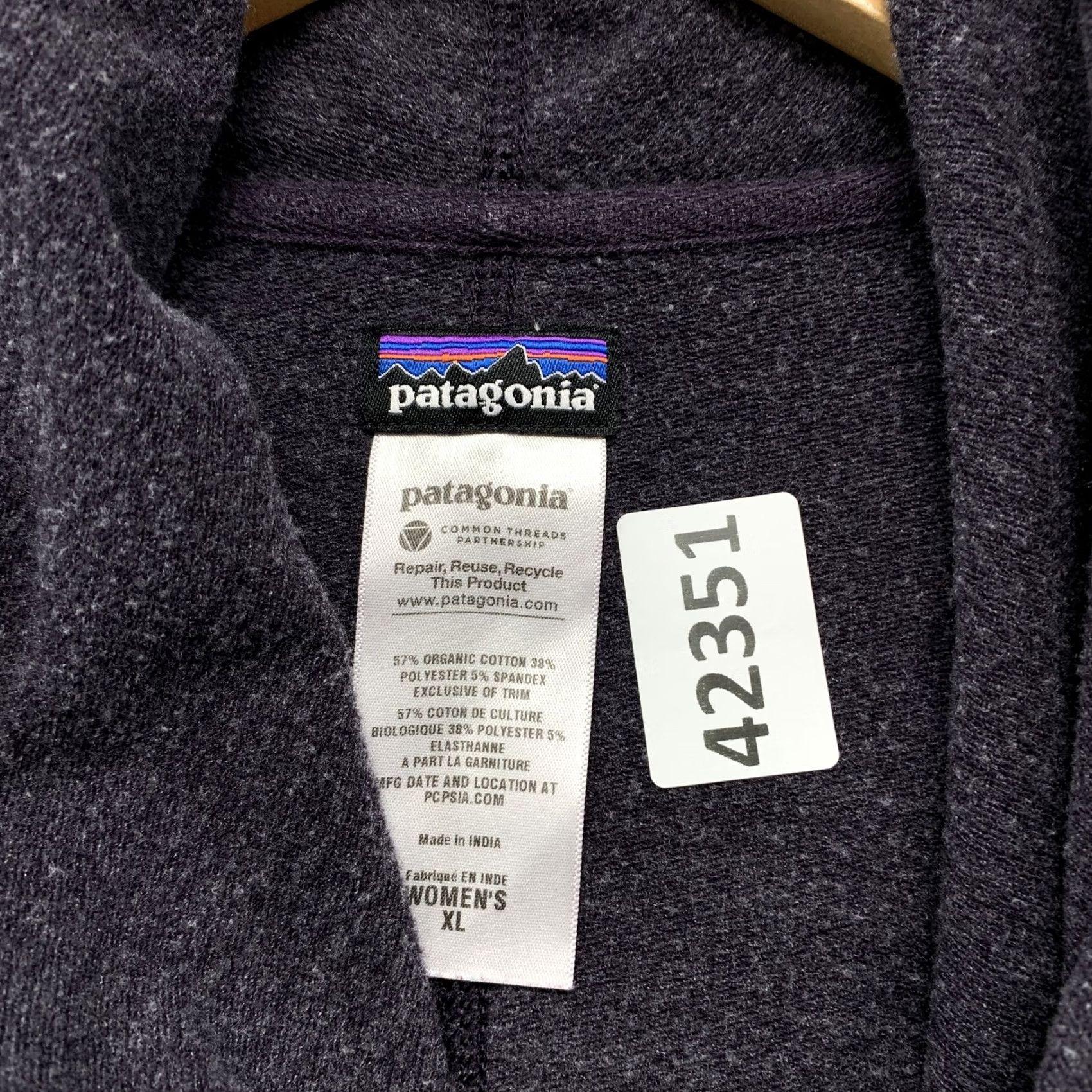 Patagonia Patagonia Jacket Womens Black XL Full Zip Fleece Polartec Outdoor Size XL / US 12-14 / IT 48-50 - 2 Thumbnail