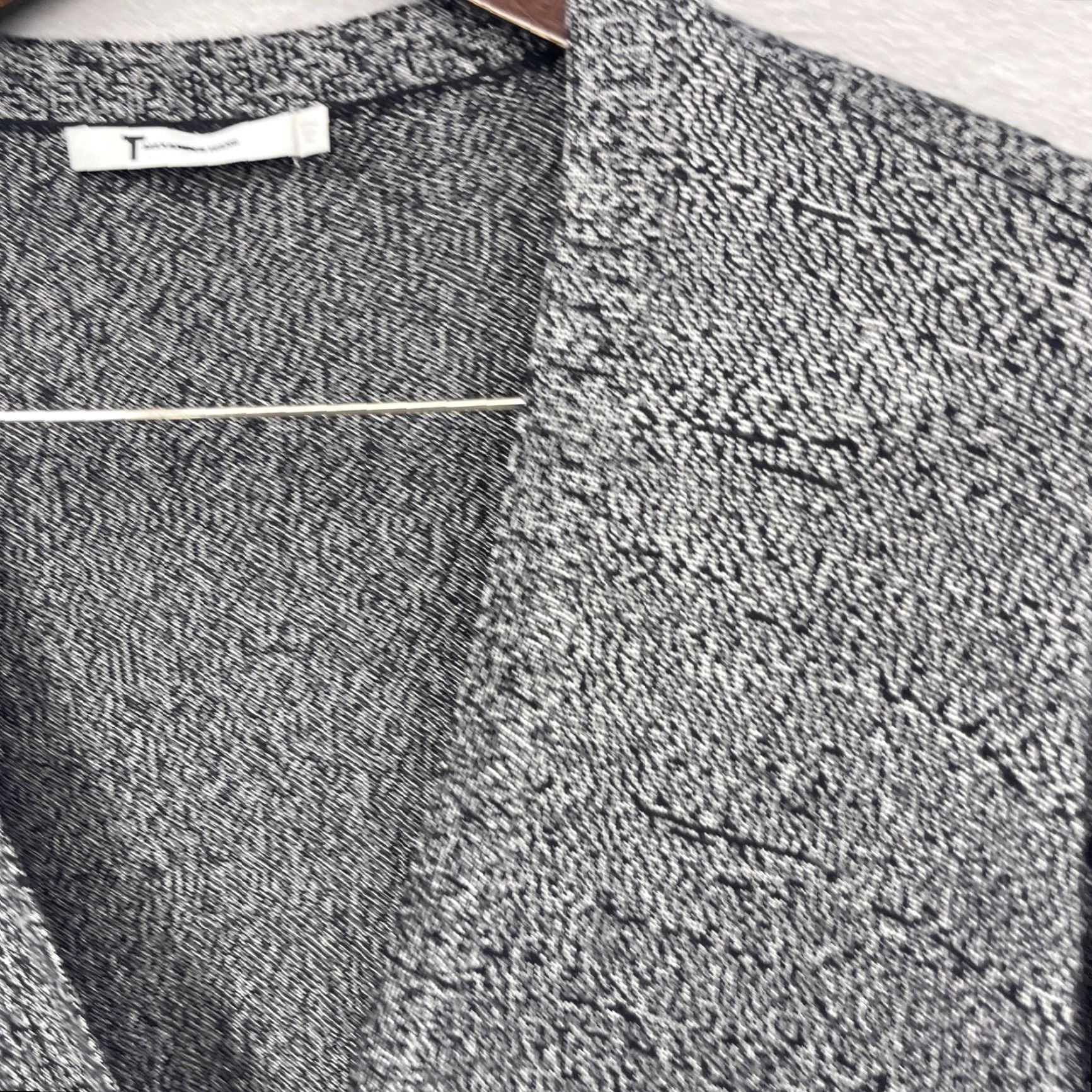 Alexander Wang VINTAGE Alexander Wang Cardigan Womens S Gray Knit Casual 90s Minimalist Designer Womens Size S / US 4 / IT 40 - 5 Thumbnail