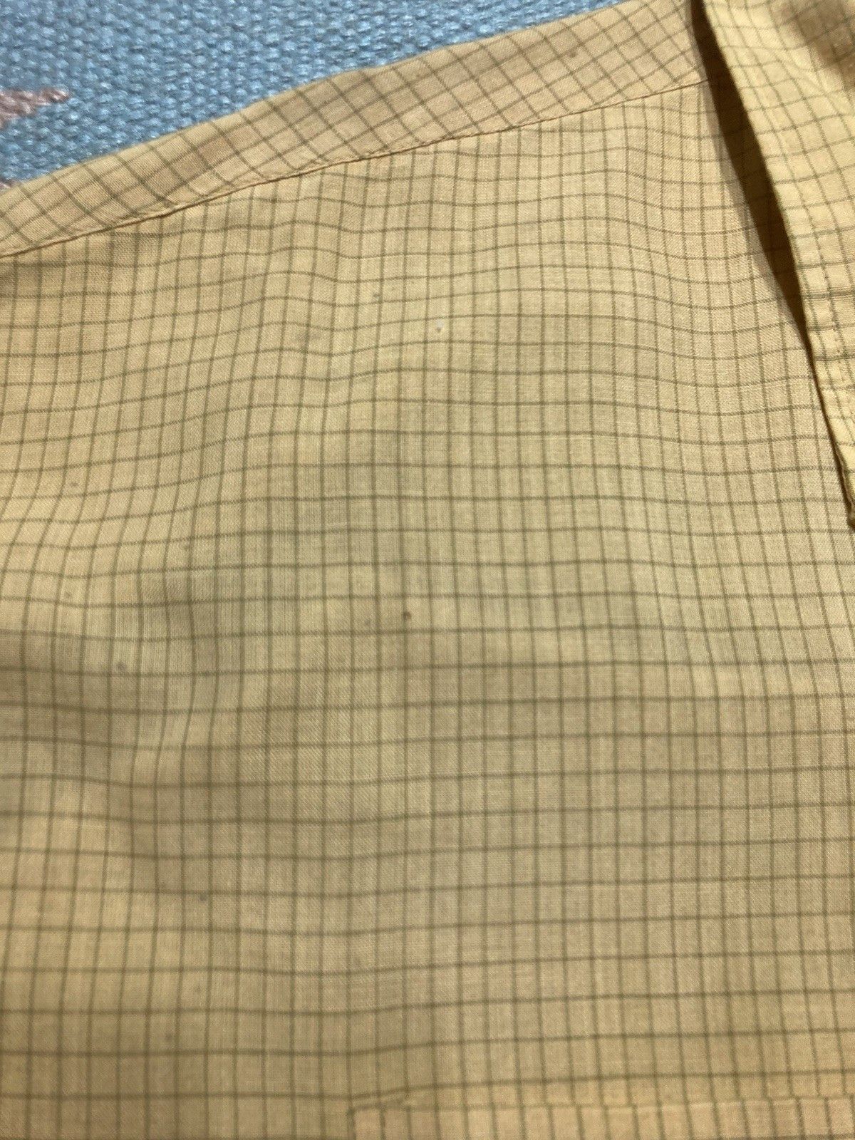 Vintage 70s long sleeve button shirt campus plaid lightweight XL Size US XL / EU 56 / 4 - 6 Thumbnail