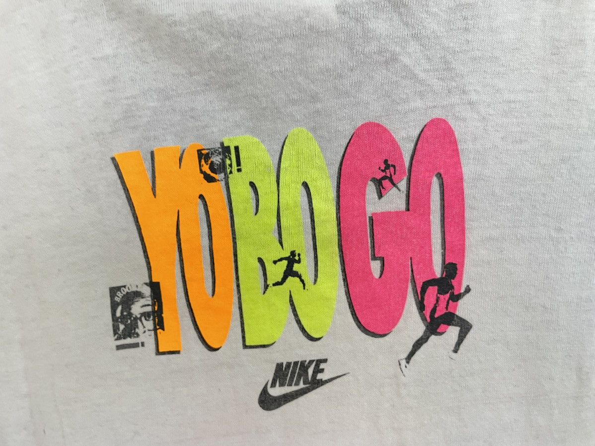 Nike Vintage 90s Nike YOBOGO Spike Lee t shirt Size US L / EU 52-54 / 3 - 5 Thumbnail