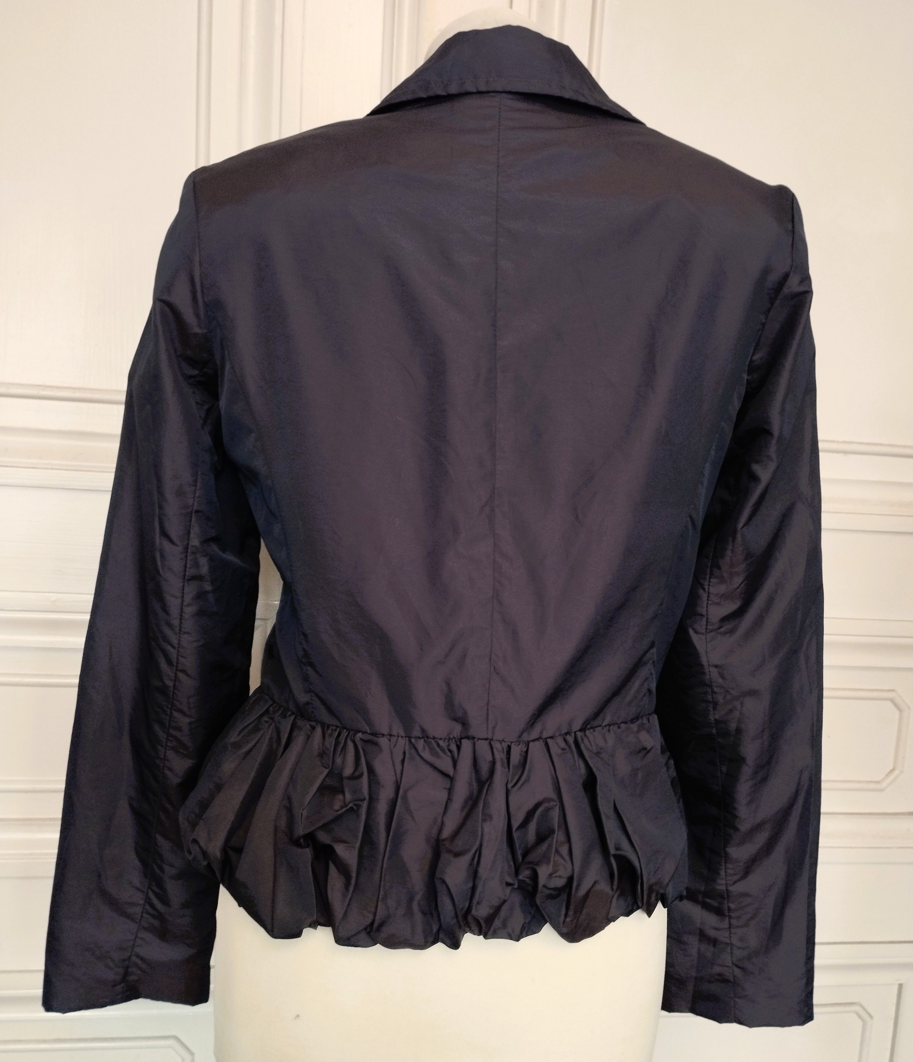 Designer Rene Derhy Veste Taffetas Basque Soirée T S/M Size S / US 4 / IT 40 - 4 Thumbnail