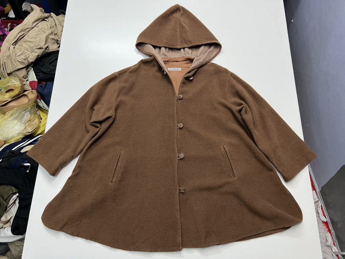 Emporio Armani 🔥EMPORIO ARMANI HOODIE IN WOOL Size US XL / EU 56 / 4 - 1 Thumbnail