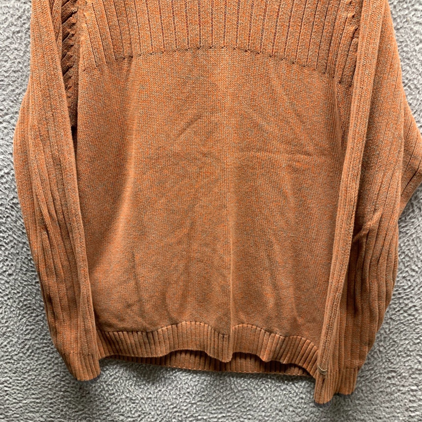 Vintage Columbia Sweater Mens Pullover Knit V-Neck Cotton Army Brown XL? Wait. Size US L / EU 52-54 / 3 - 3 Thumbnail