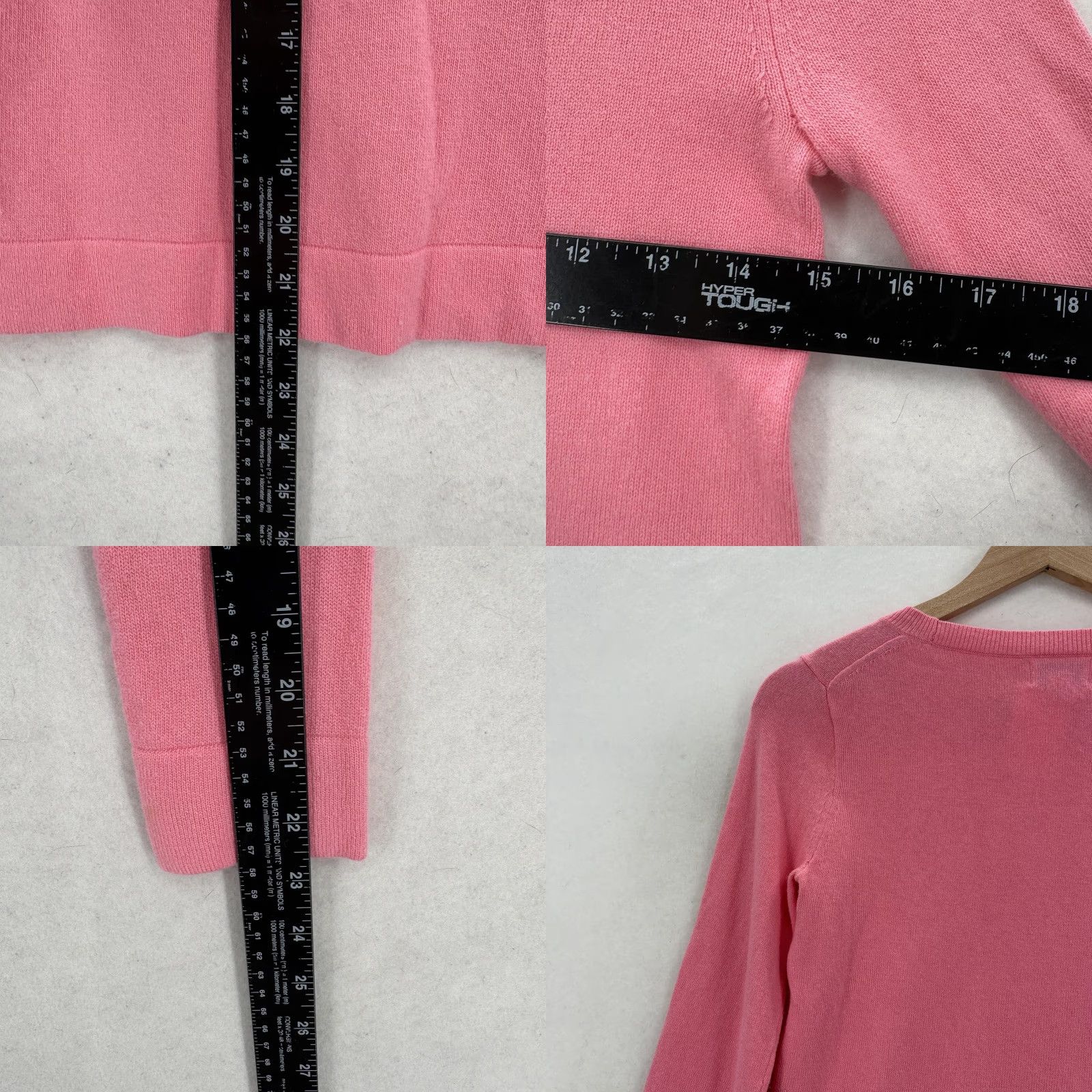 J.Crew J.CREW Sweater Womens XXS Pink Crew Neck Knit Pullover Preppy Knitwear Lightweight All Seasons Pullover Women’s Casual Vintage: No Size XXS / US 00 / IT 34 - 8 Thumbnail