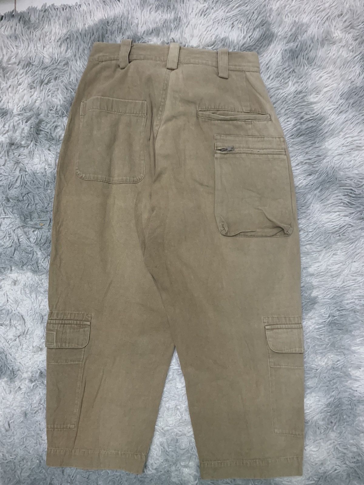 Yohji Yamamoto RARE YOHJI YAMAMOTO CARGO BAGGY PANT Size US 32 / EU 48 - 2 Thumbnail
